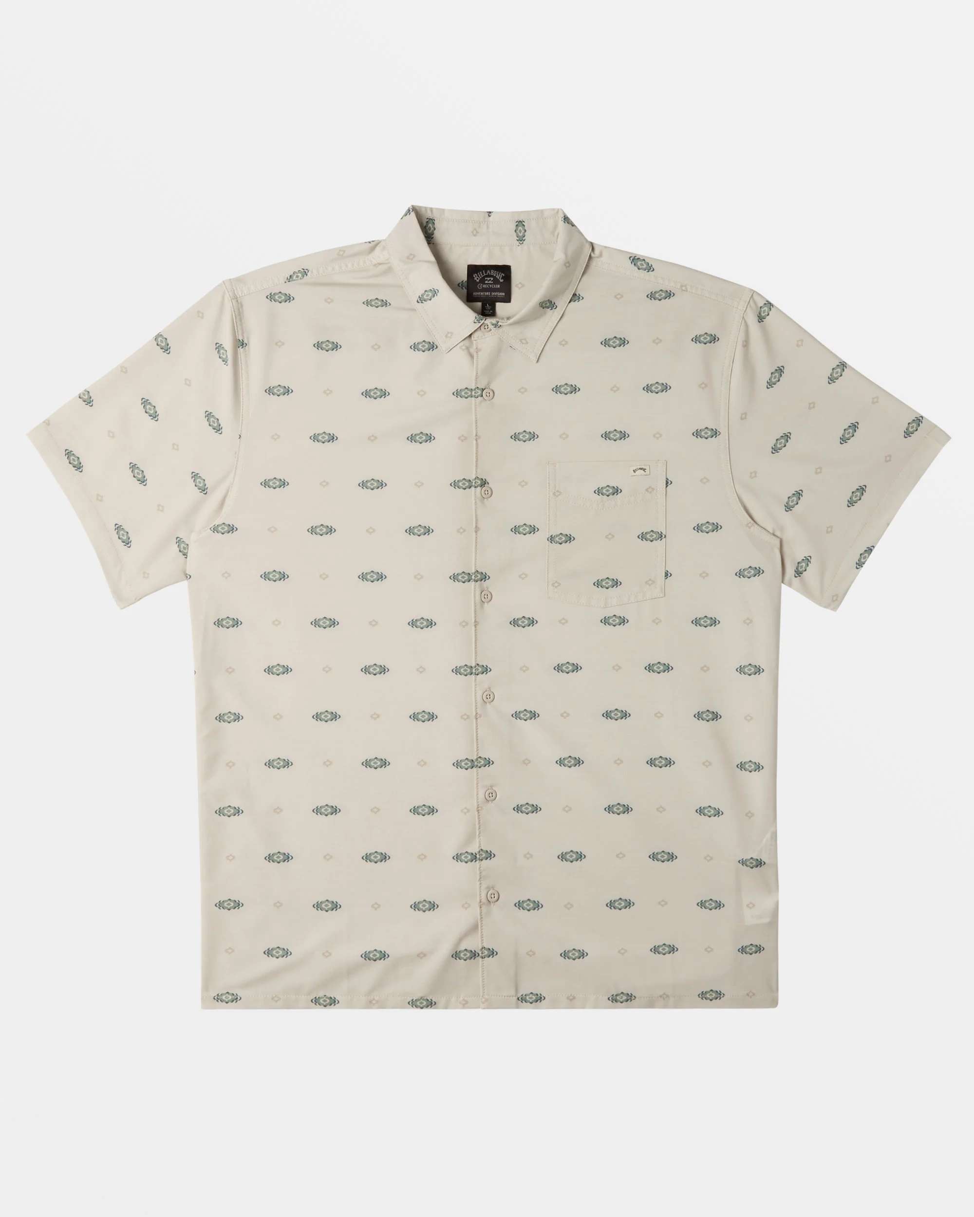 Billabong A/Div Surftrek Trail Short Sleeve Shirt - Stone -Biliabong Outlet