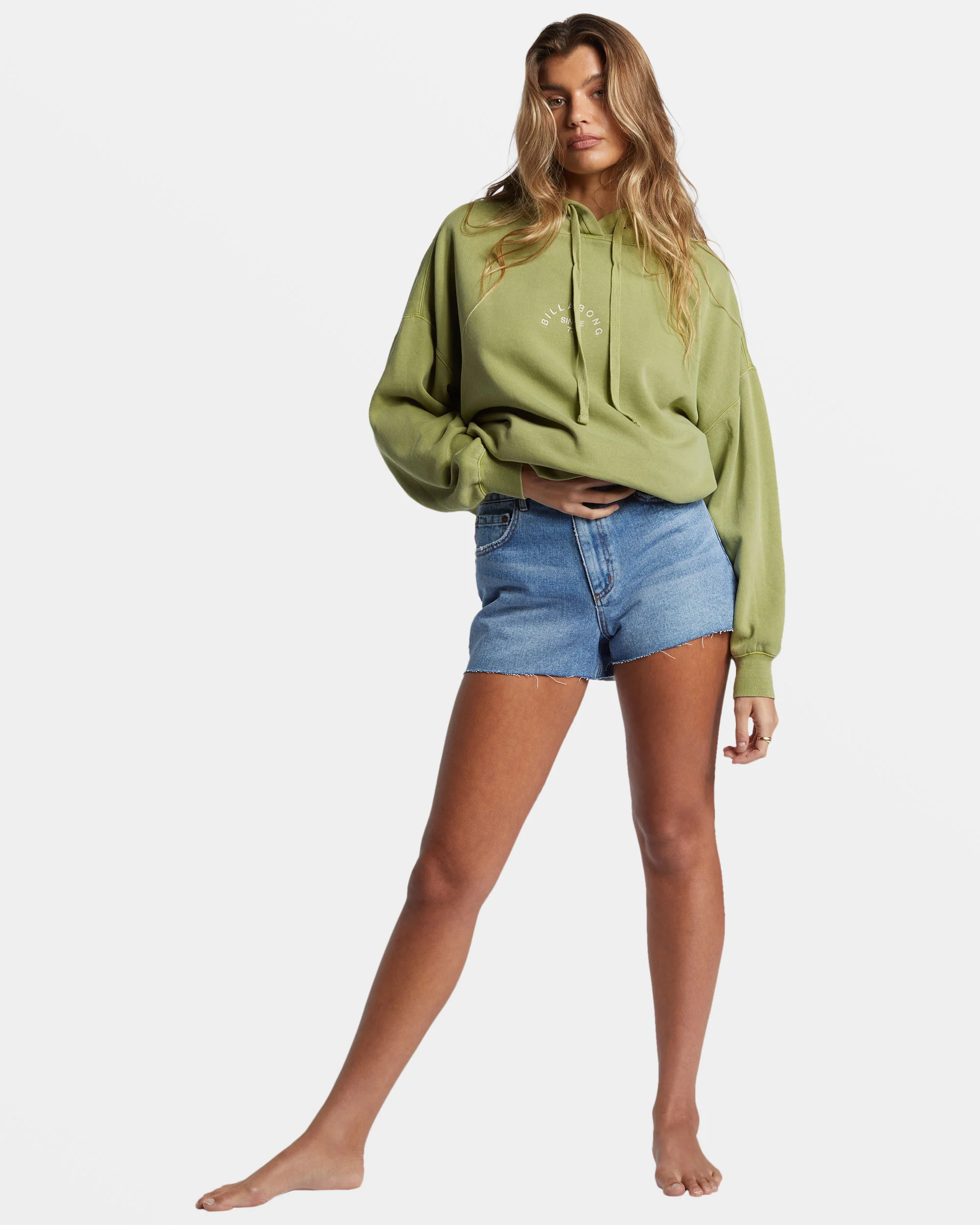 Billabong So Classic Hoodie - Avocado -Biliabong Outlet