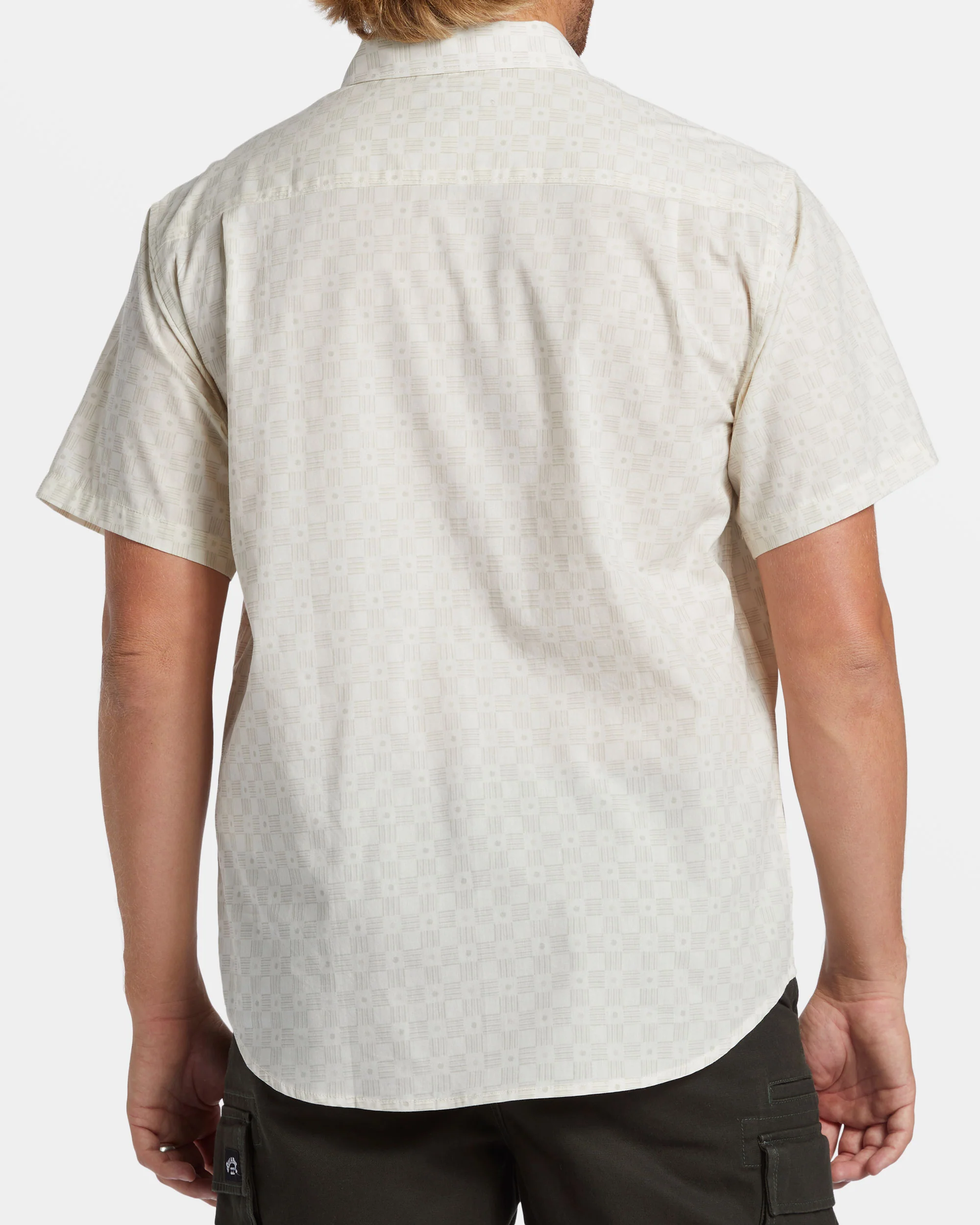 Billabong Sundays Mini Short Sleeve Shirt - Taupe -Biliabong Outlet