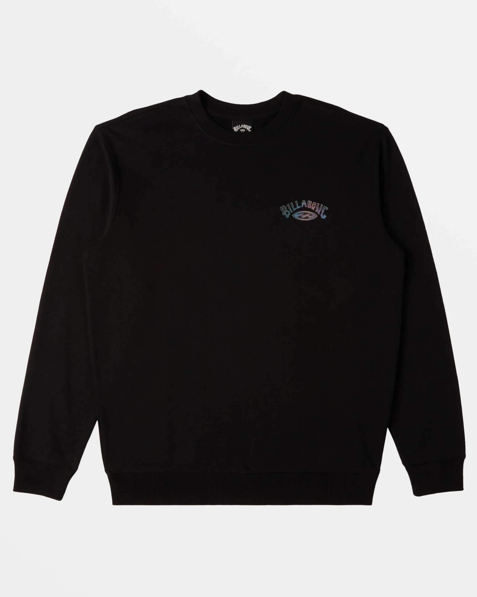 Billabong Short Sands Crewneck Sweatshirt - Black -Biliabong Outlet