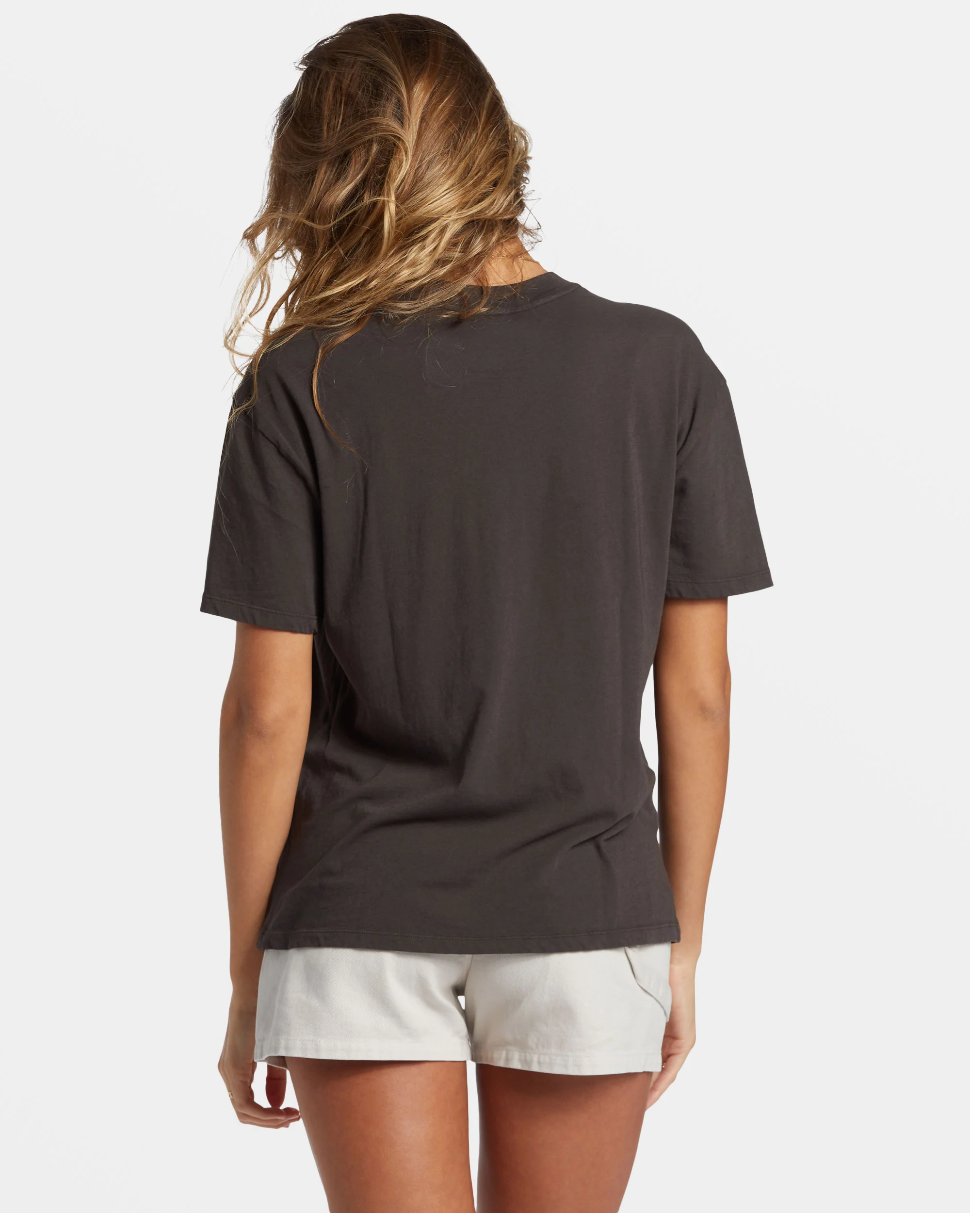 Billabong Paradise Is Here T-Shirt - Off Black -Biliabong Outlet