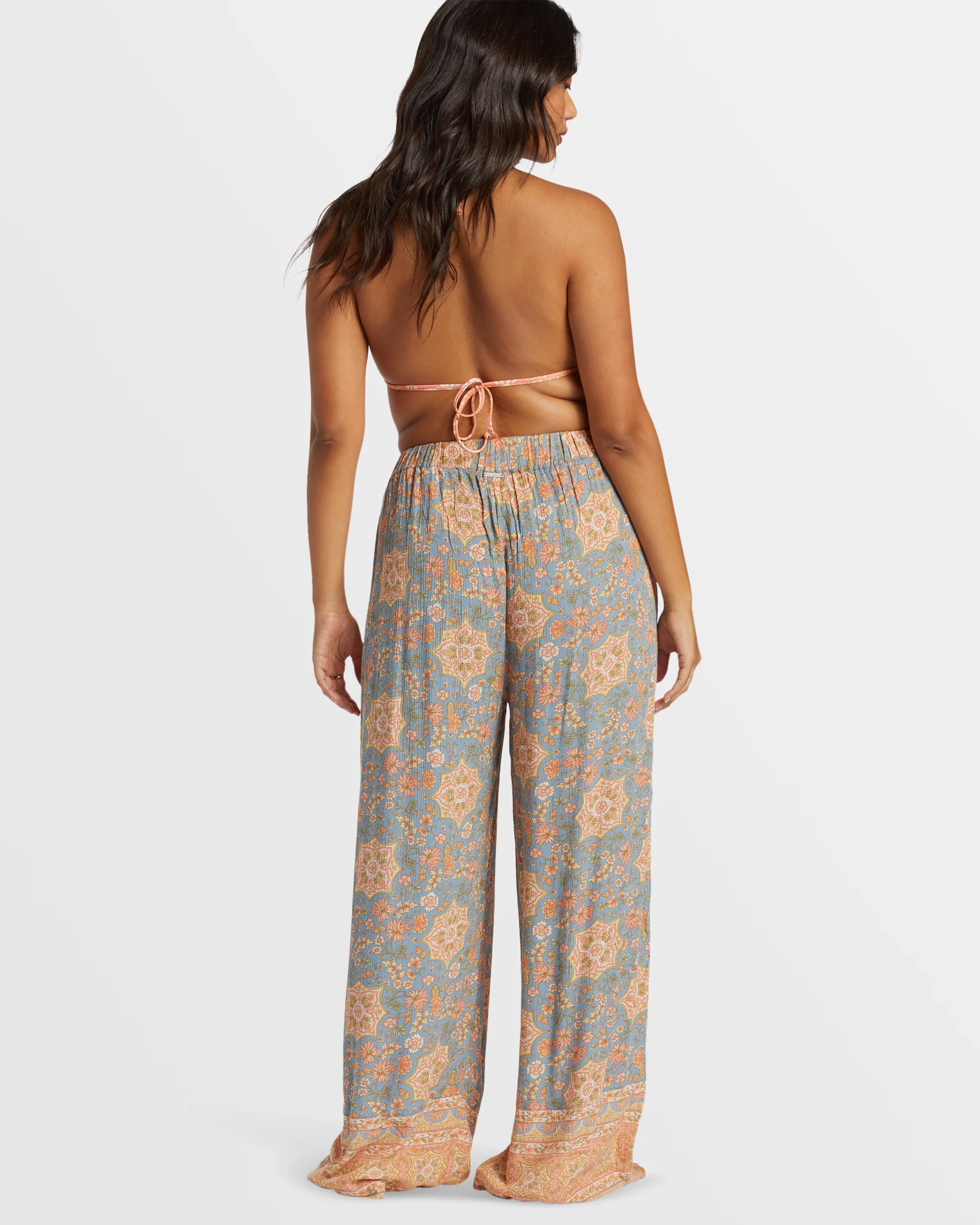 Billabong Follow Me 2 Elastic Waist Pants - Western Sky -Biliabong Outlet