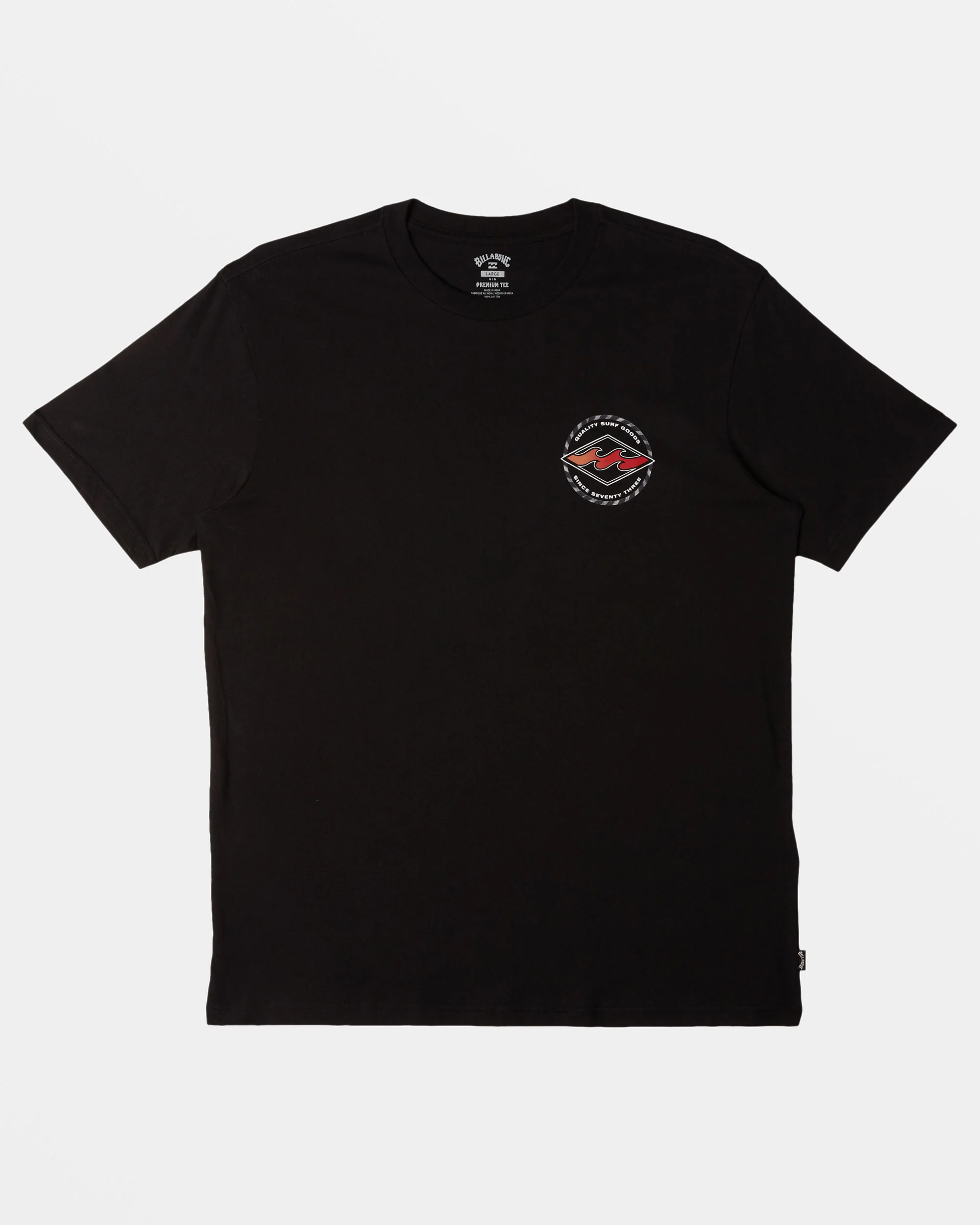 Billabong Rotor Diamond T-Shirt - Black -Biliabong Outlet