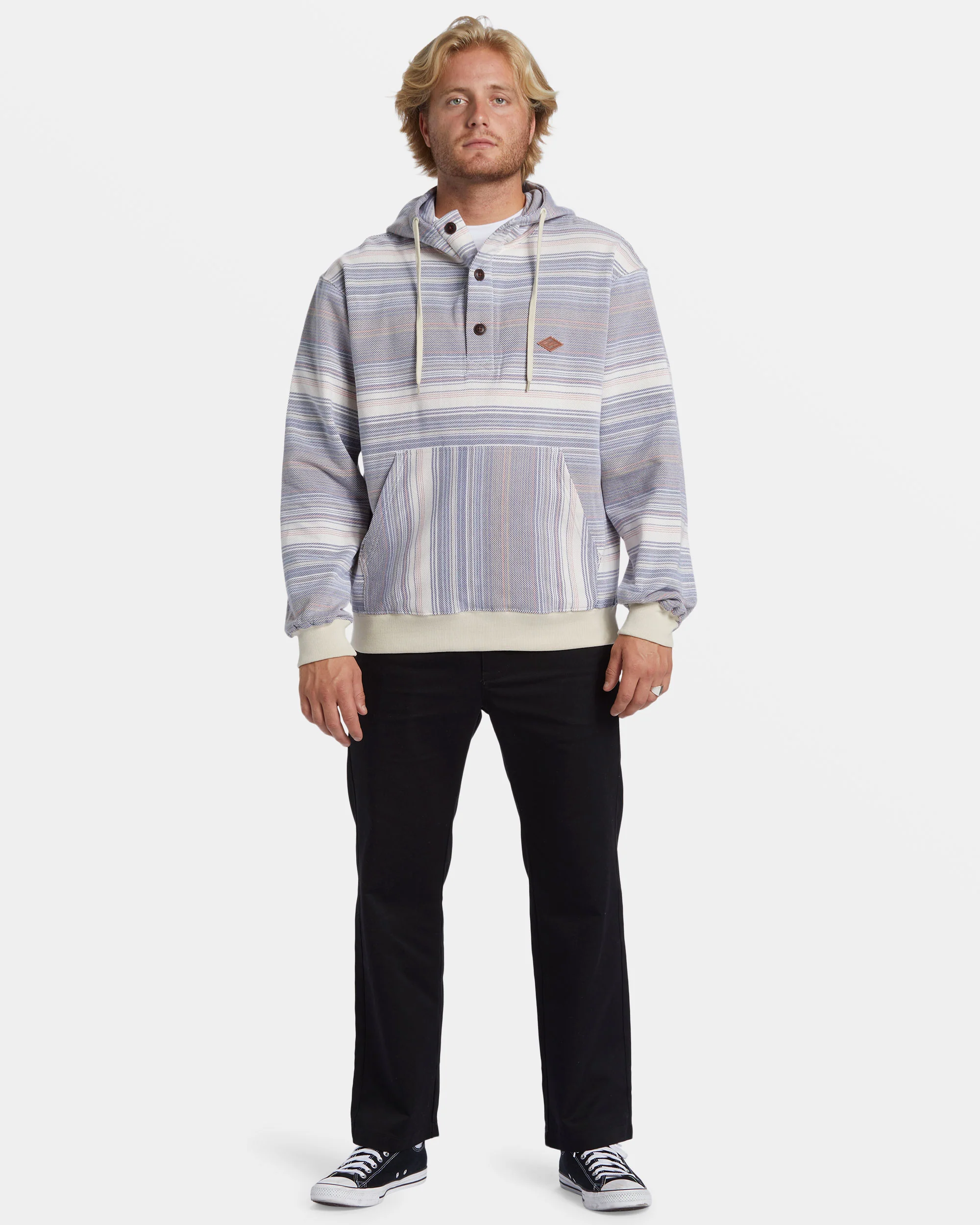 Billabong Rancho Hoodie - Slate Blue -Biliabong Outlet