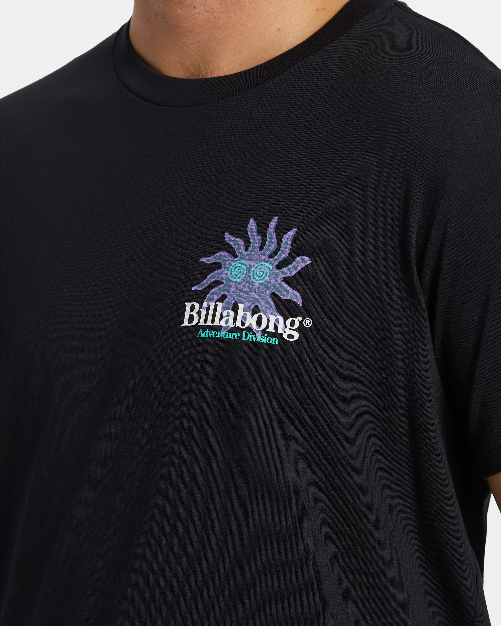 Billabong Up Rise T-Shirt - Black -Biliabong Outlet