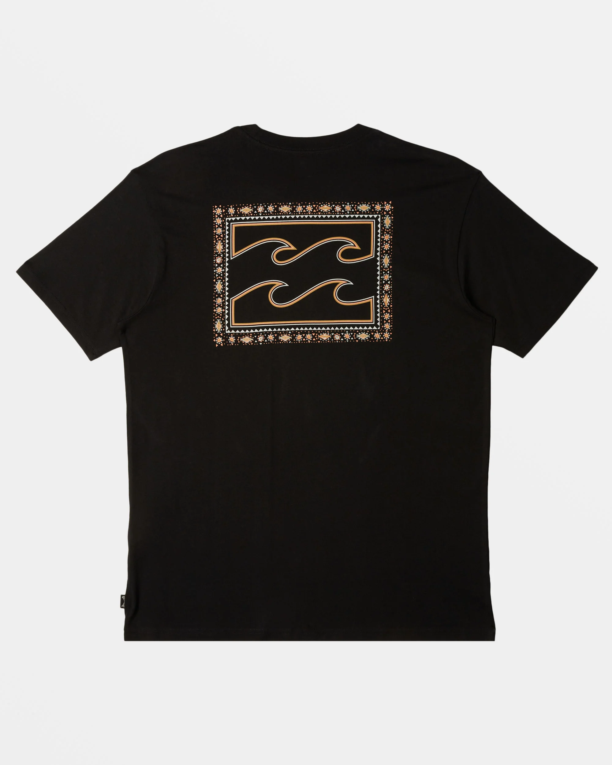Billabong Crayon Wave T-Shirt - Black -Biliabong Outlet