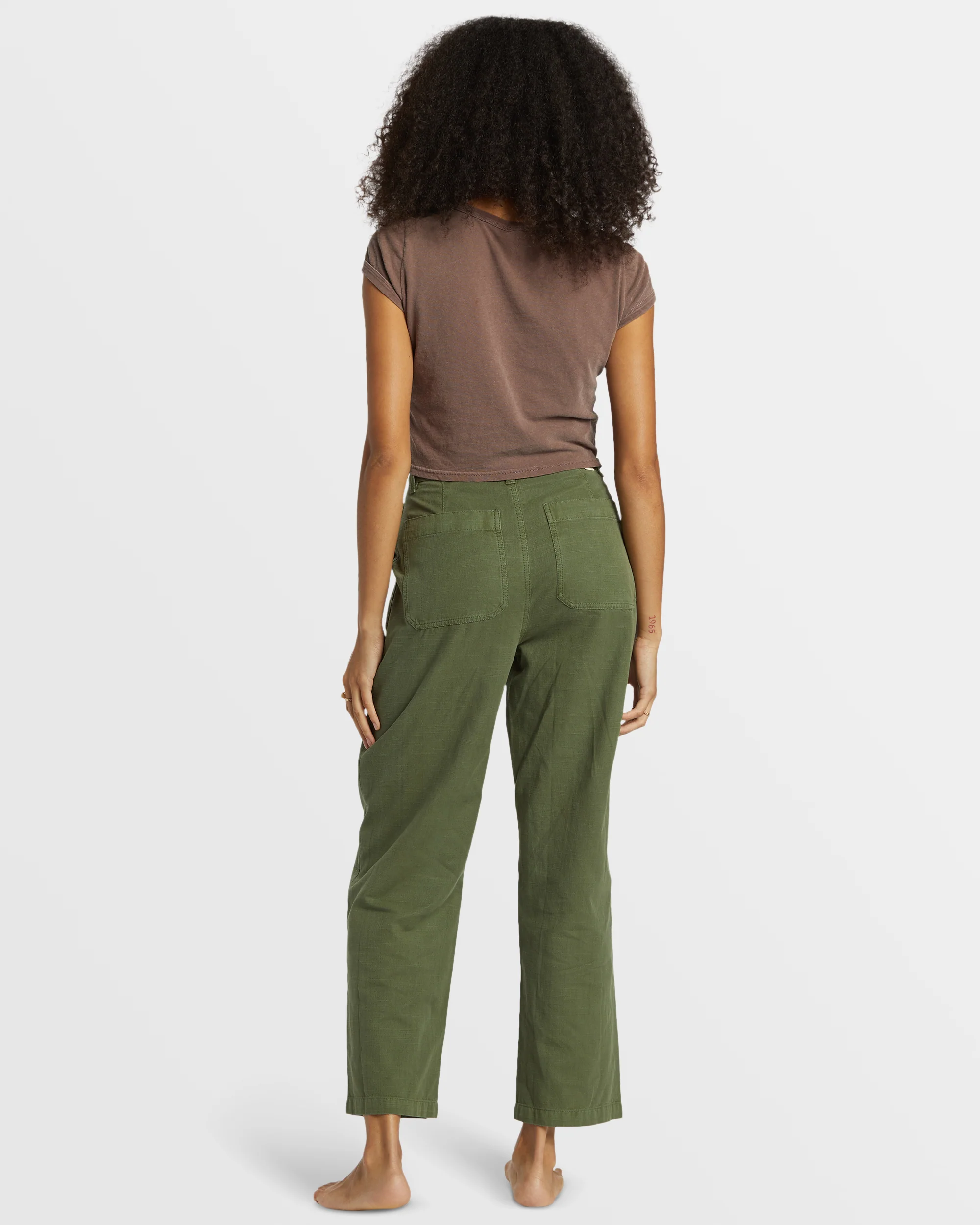 Billabong Stay Grounded Straight-Leg Pants - Treehugger -Biliabong Outlet