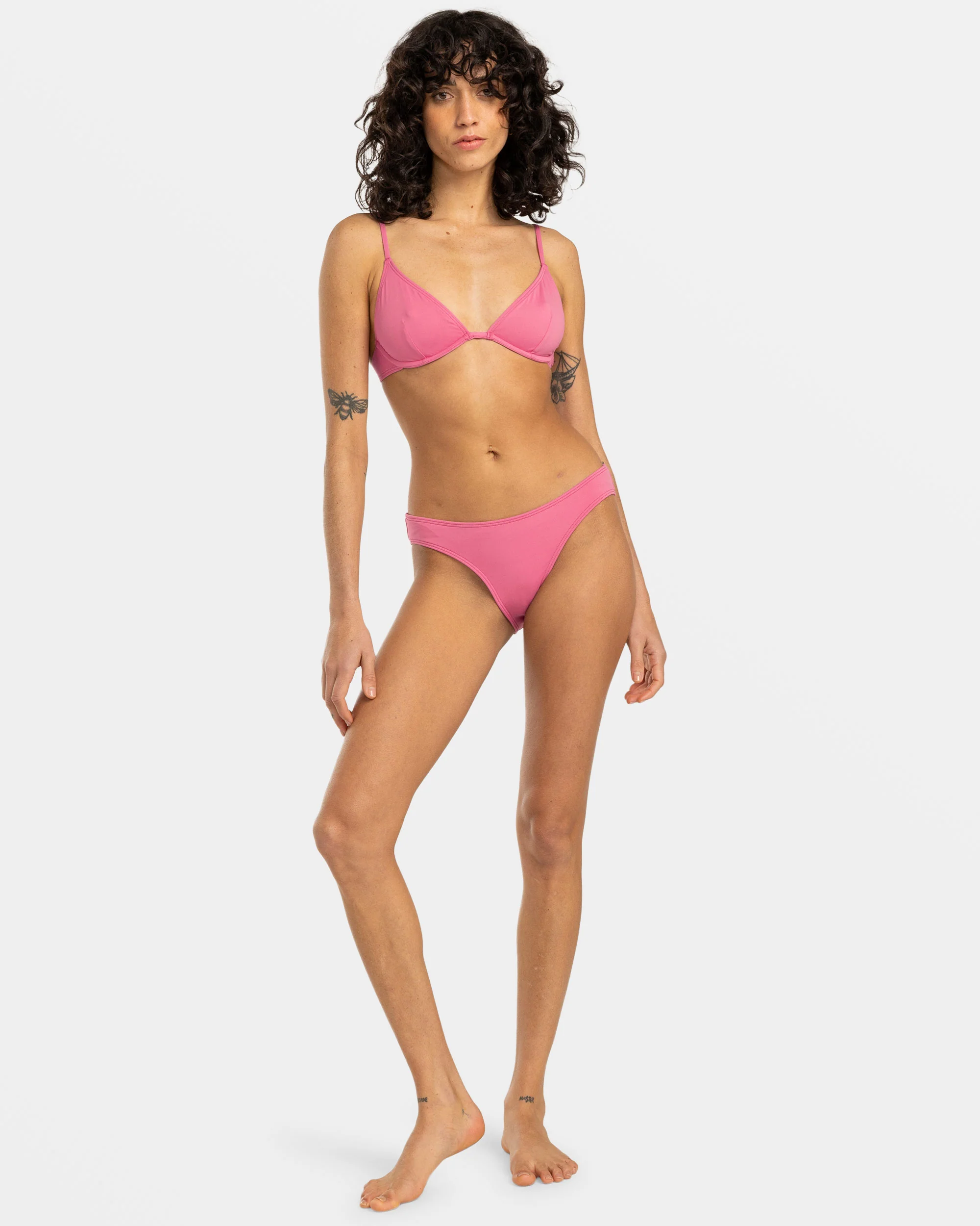 Billabong Sol Searcher Reese Underwire Bikini Top - Berry Pink -Biliabong Outlet