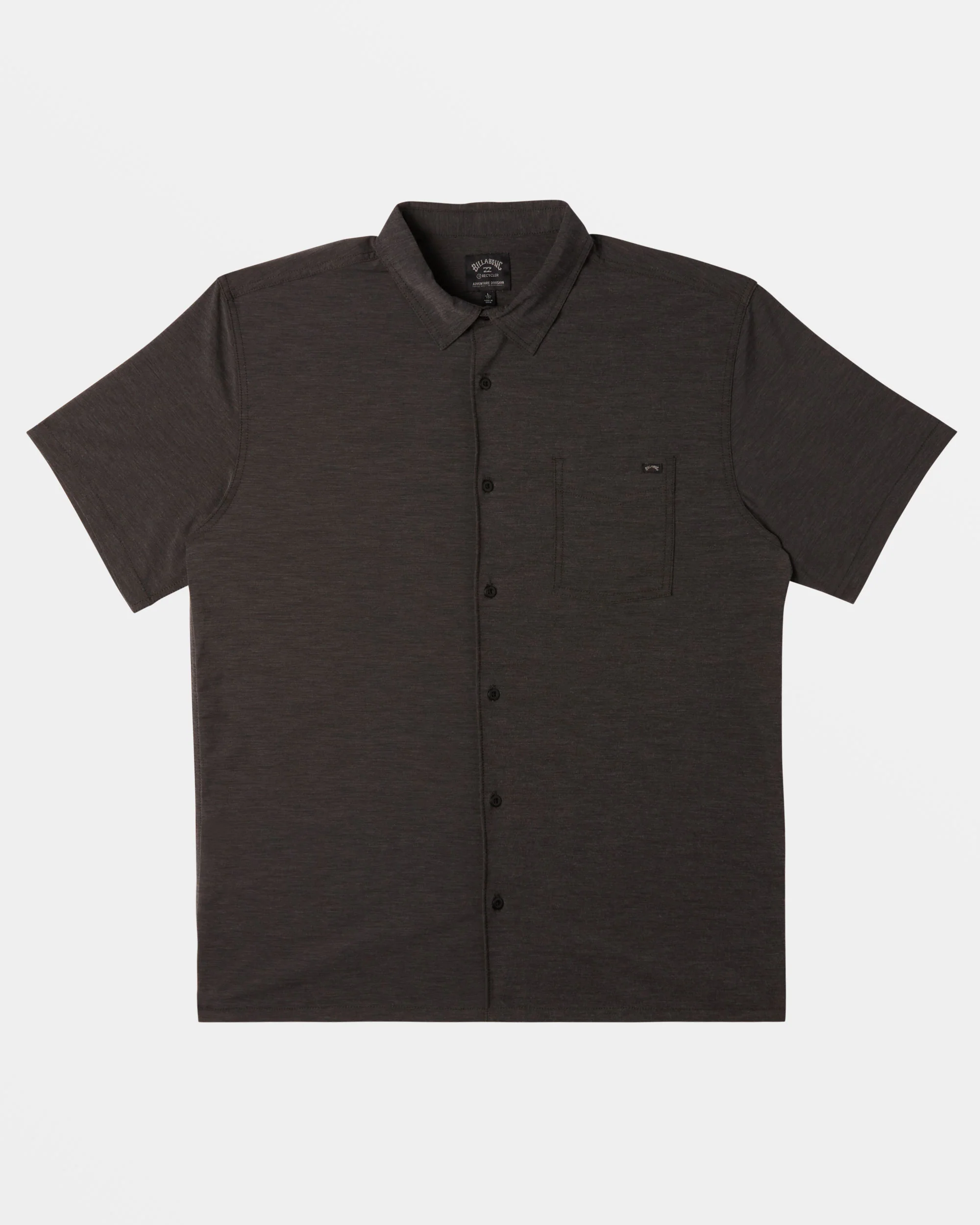 Billabong A/Div Surftrek Trail Short Sleeve Shirt - Black -Biliabong Outlet
