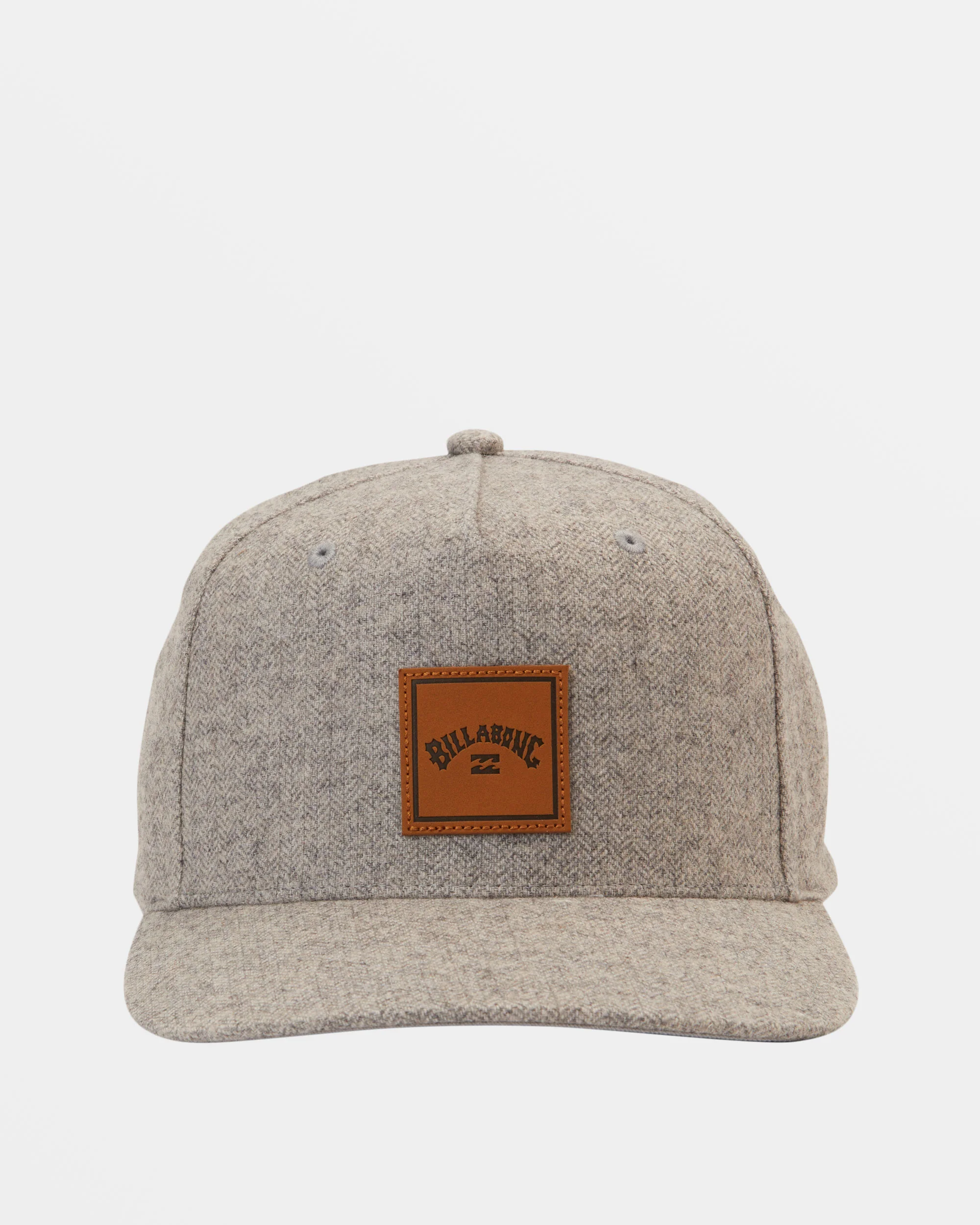 Billabong Stacked Snapback Hat - Grey -Biliabong Outlet