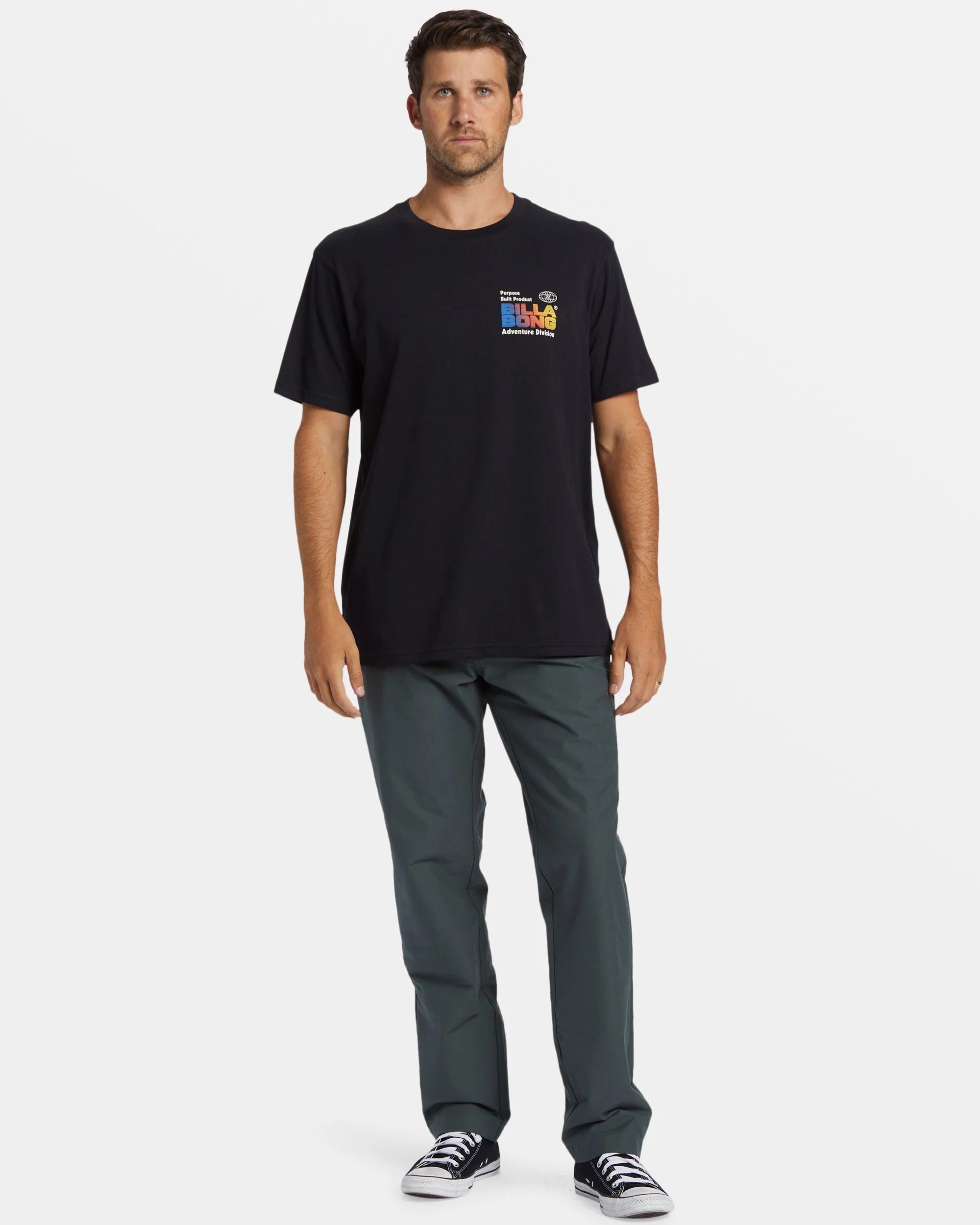 Billabong Global T-Shirt - Black -Biliabong Outlet