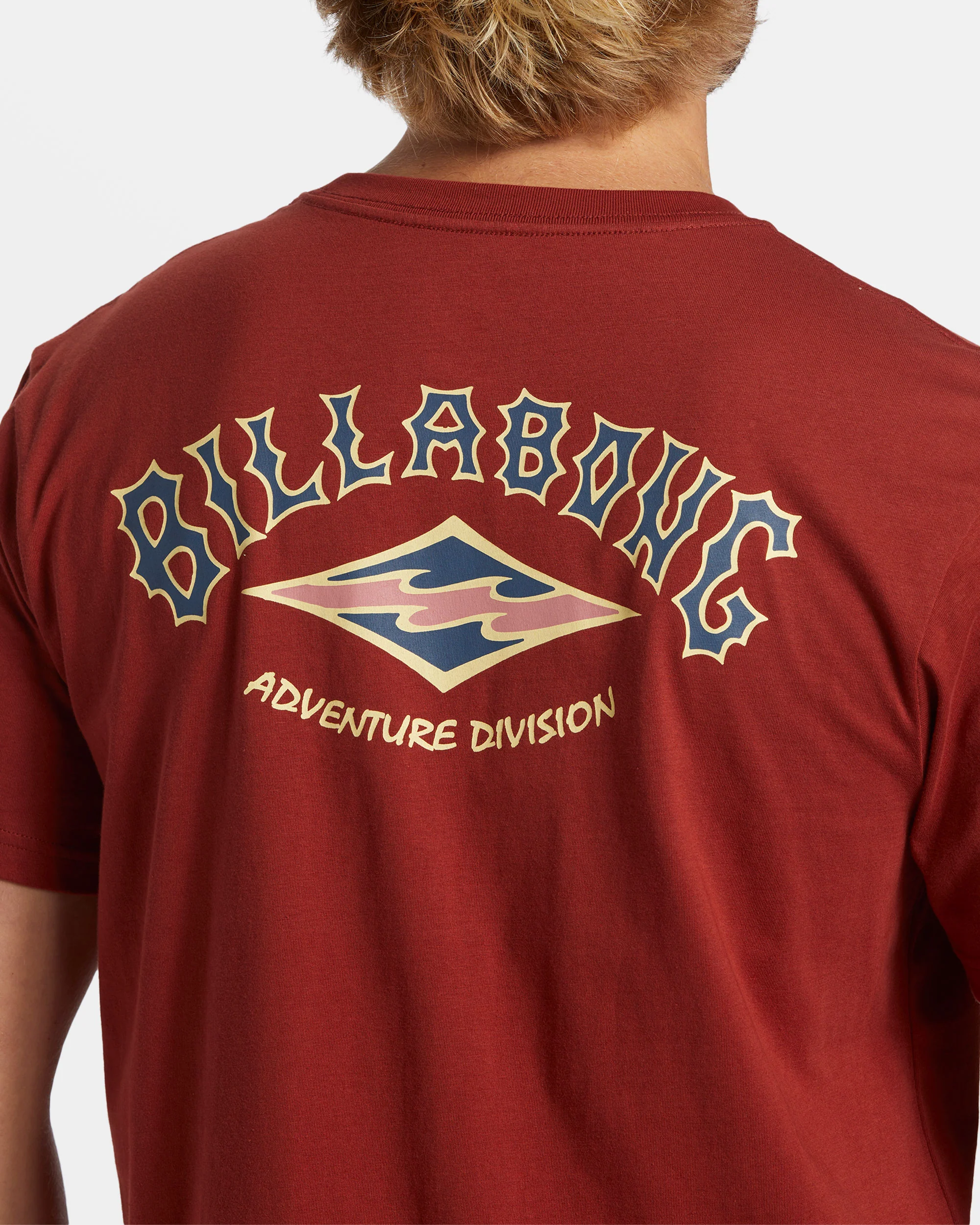 Billabong Arch T-Shirt - Sangria -Biliabong Outlet