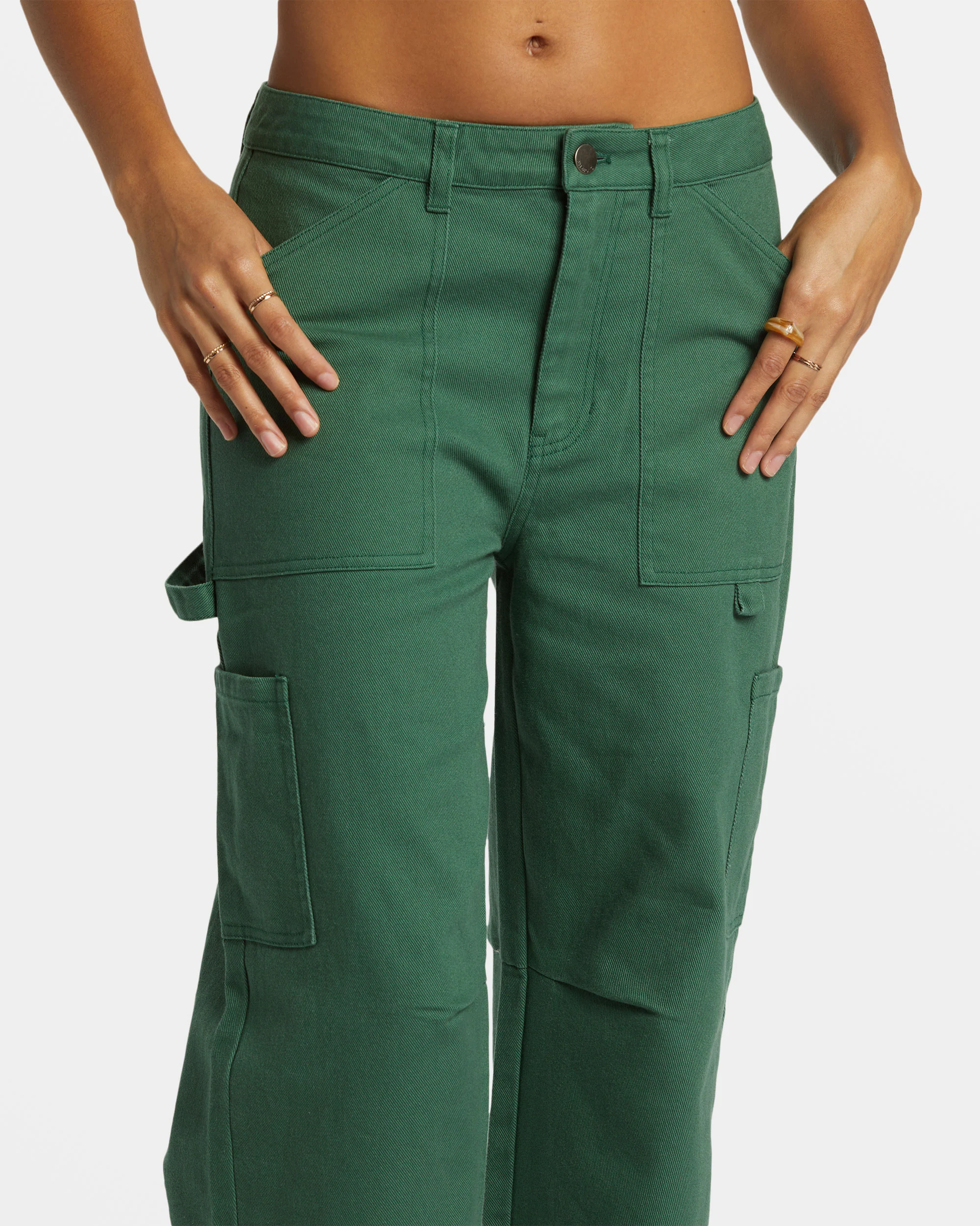 Billabong Leia Cargo Pants - Emerald Bay -Biliabong Outlet