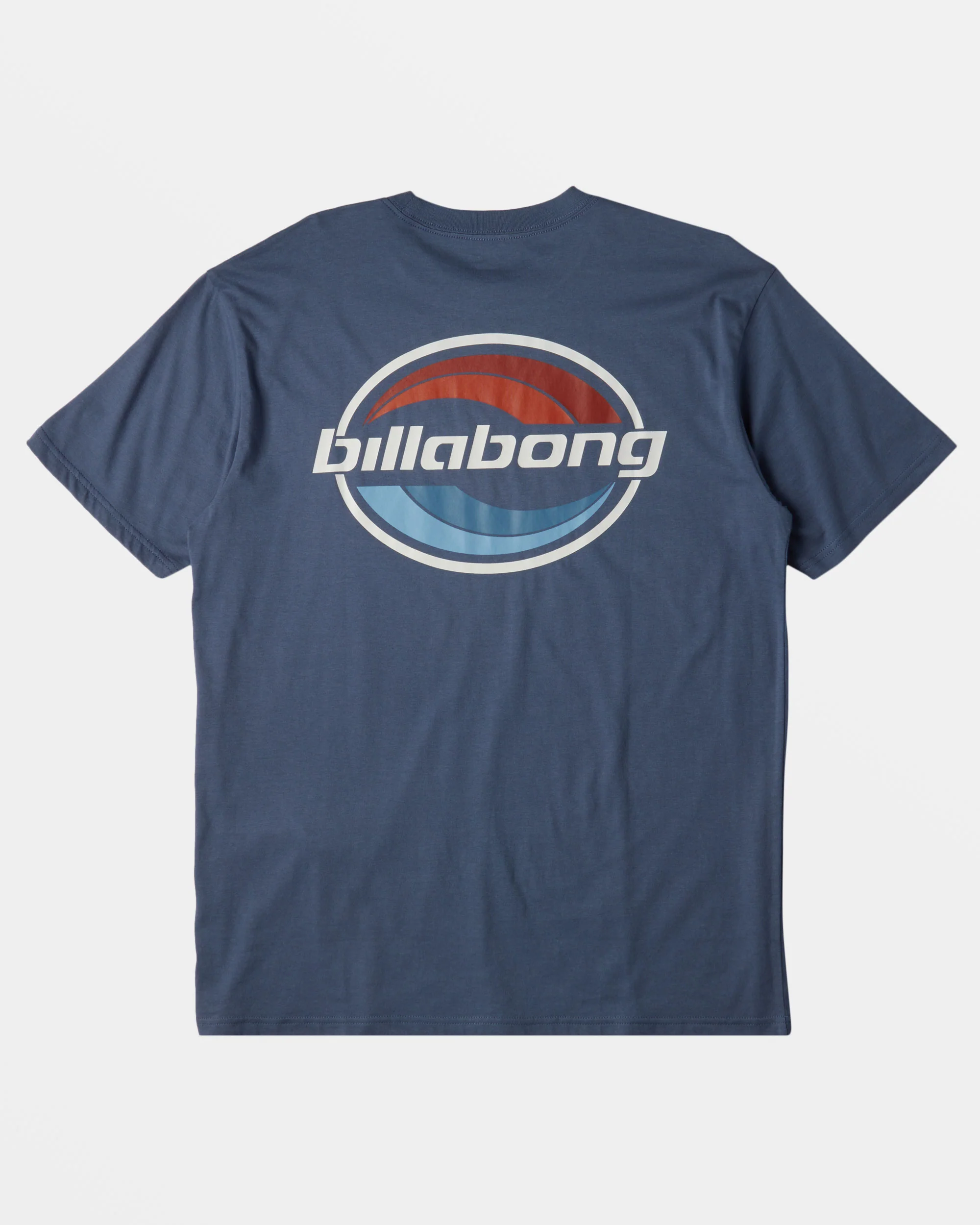 Billabong Walled T-Shirt - Slate Blue -Biliabong Outlet