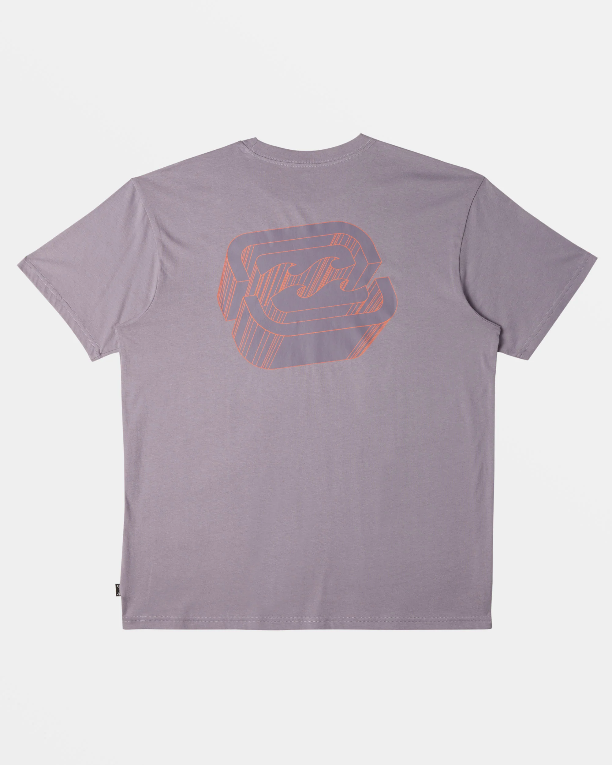 Billabong Crayon Wave T-Shirt - Purple Ash -Biliabong Outlet