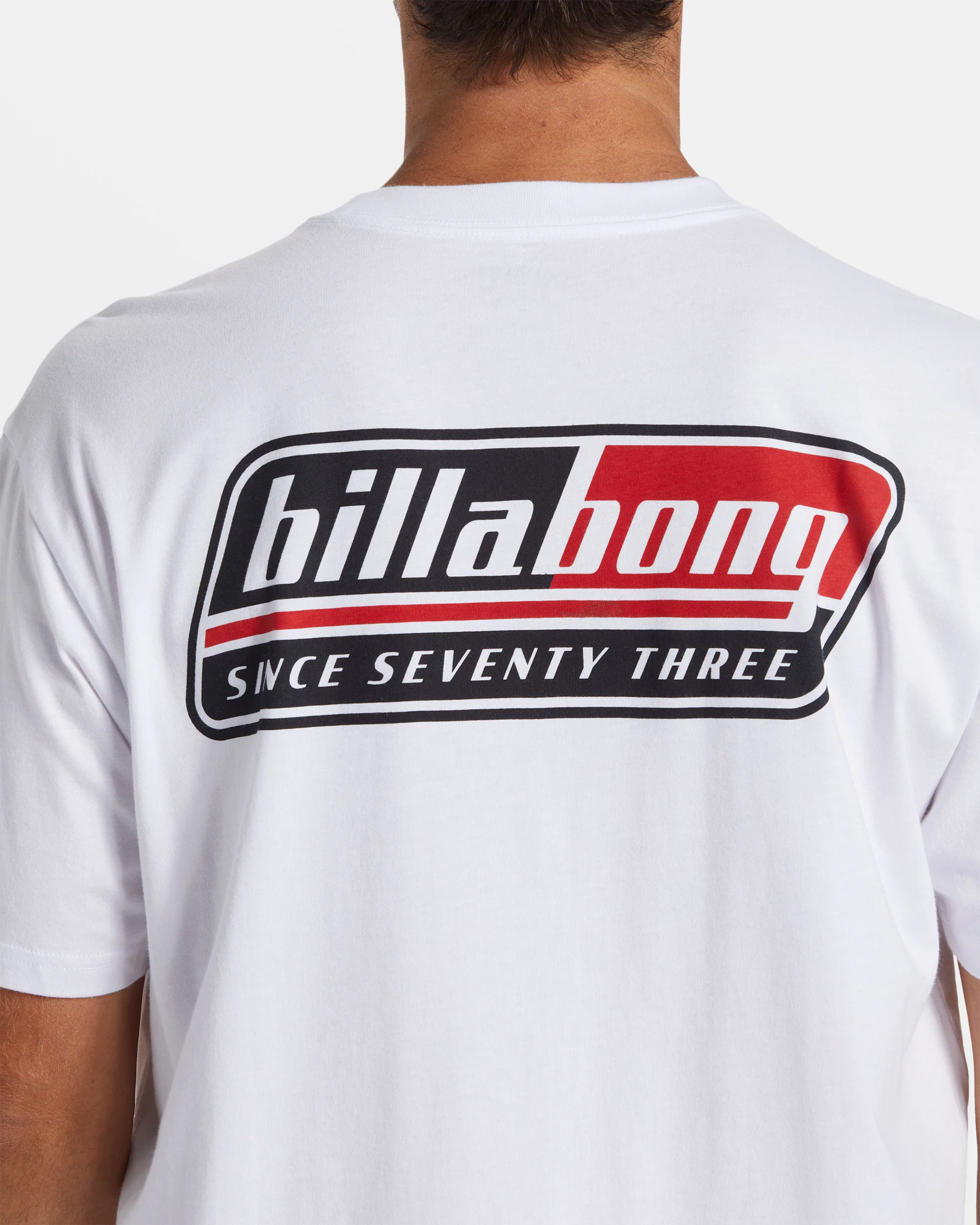 Billabong Walled T-Shirt - White -Biliabong Outlet