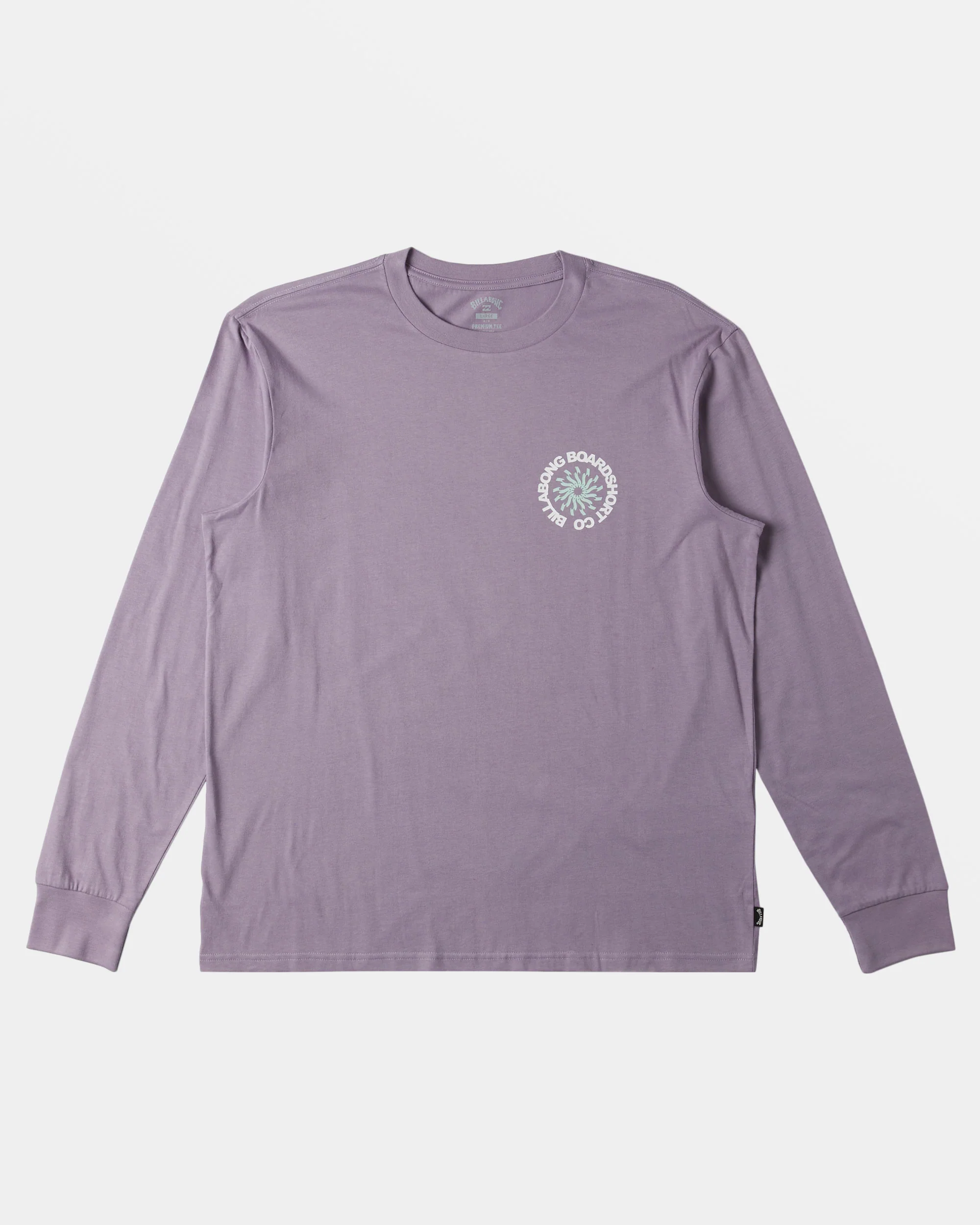 Billabong Whirlpool Long Sleeve T-shirt - Purple Ash -Biliabong Outlet
