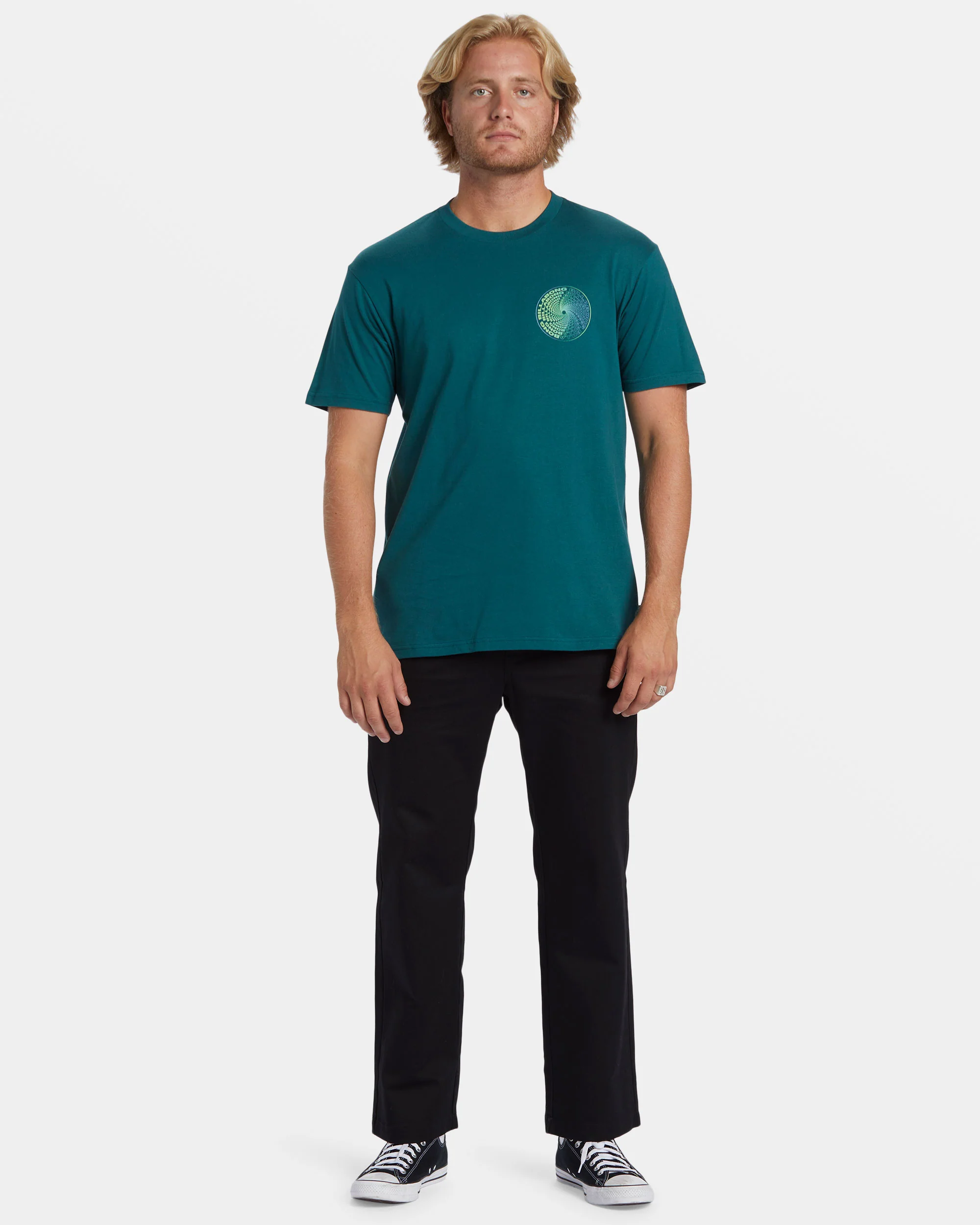 Billabong Swivel T-Shirt - Real Teal -Biliabong Outlet