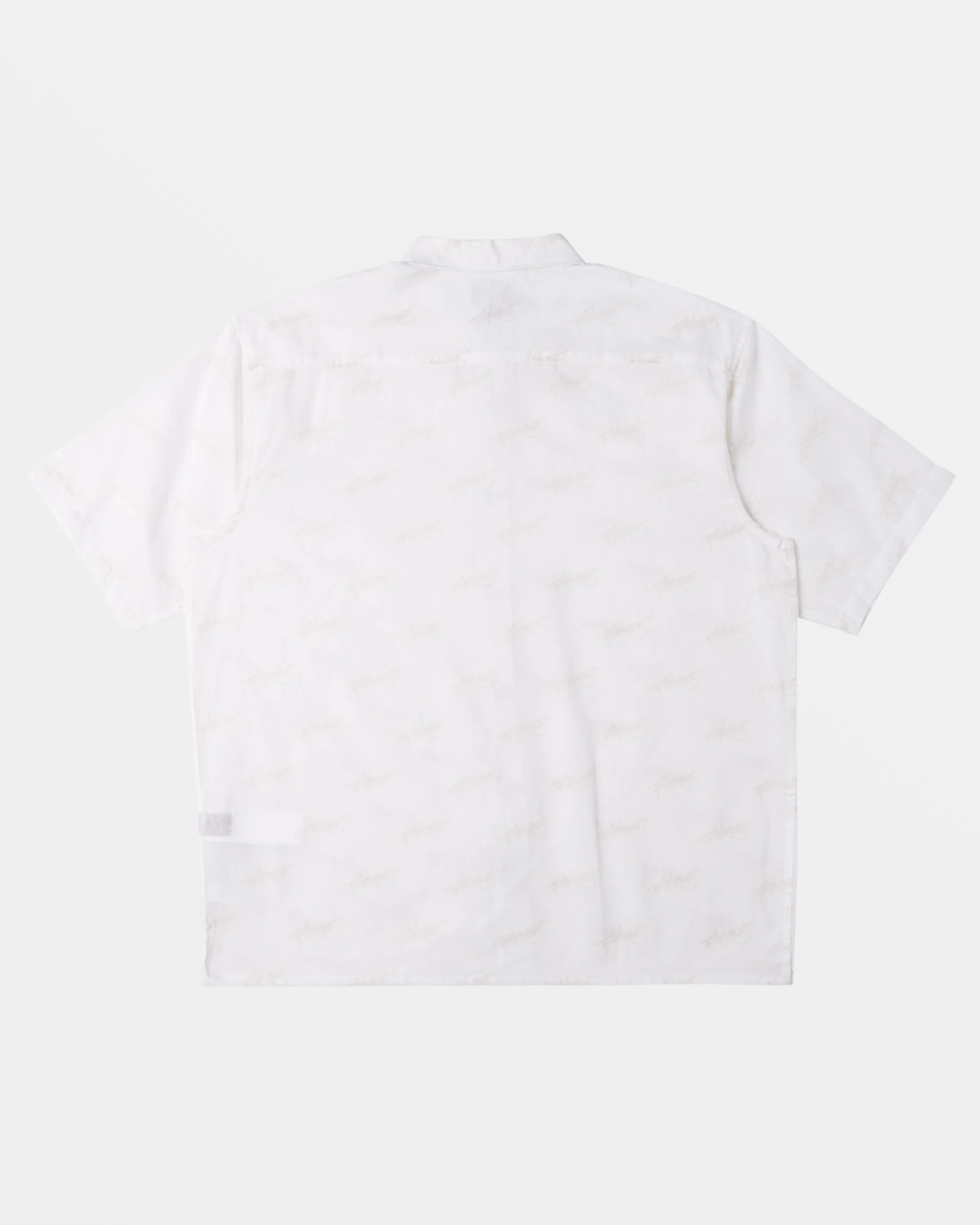 Billabong Script Short Sleeve Shirt - White -Biliabong Outlet