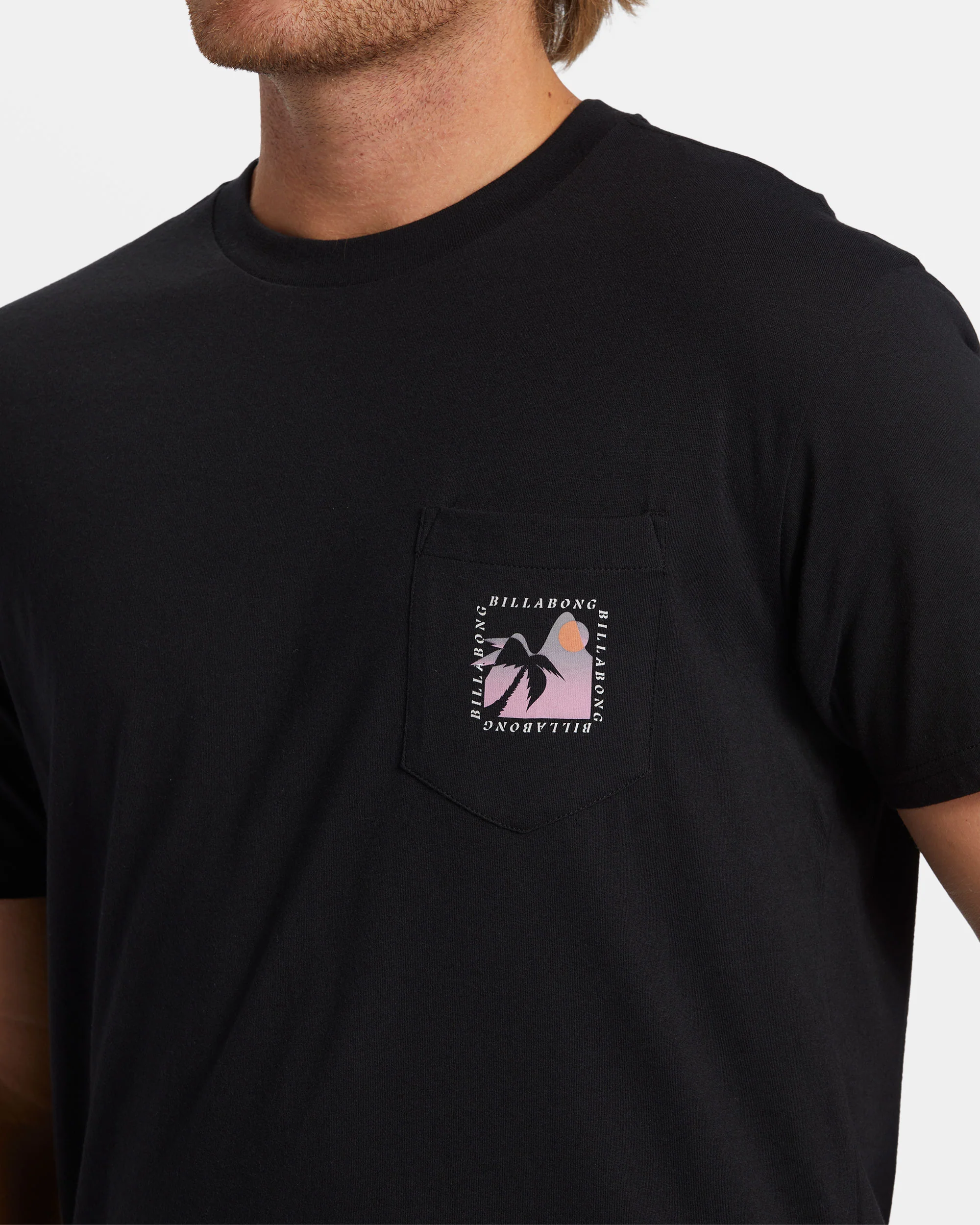 Billabong Troppo Pocket T-shirt - Black -Biliabong Outlet