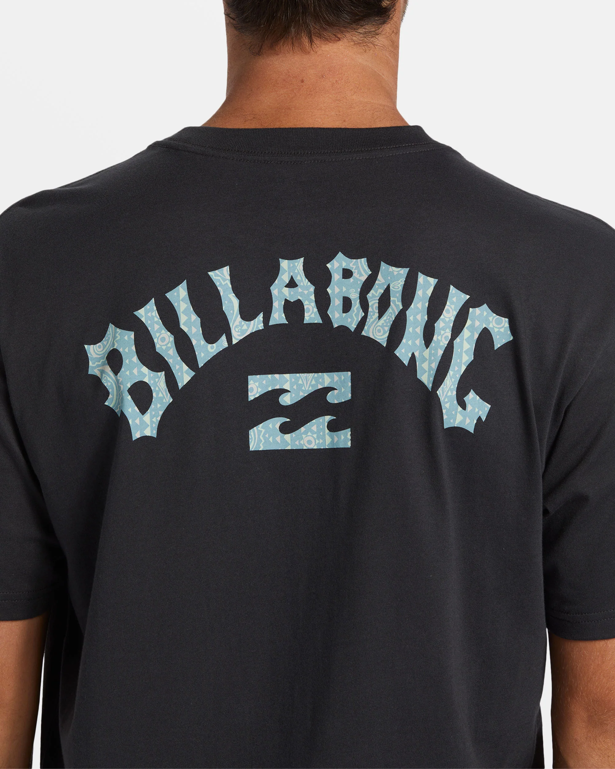 Billabong Arch Fill T-shirt - Washed Black -Biliabong Outlet