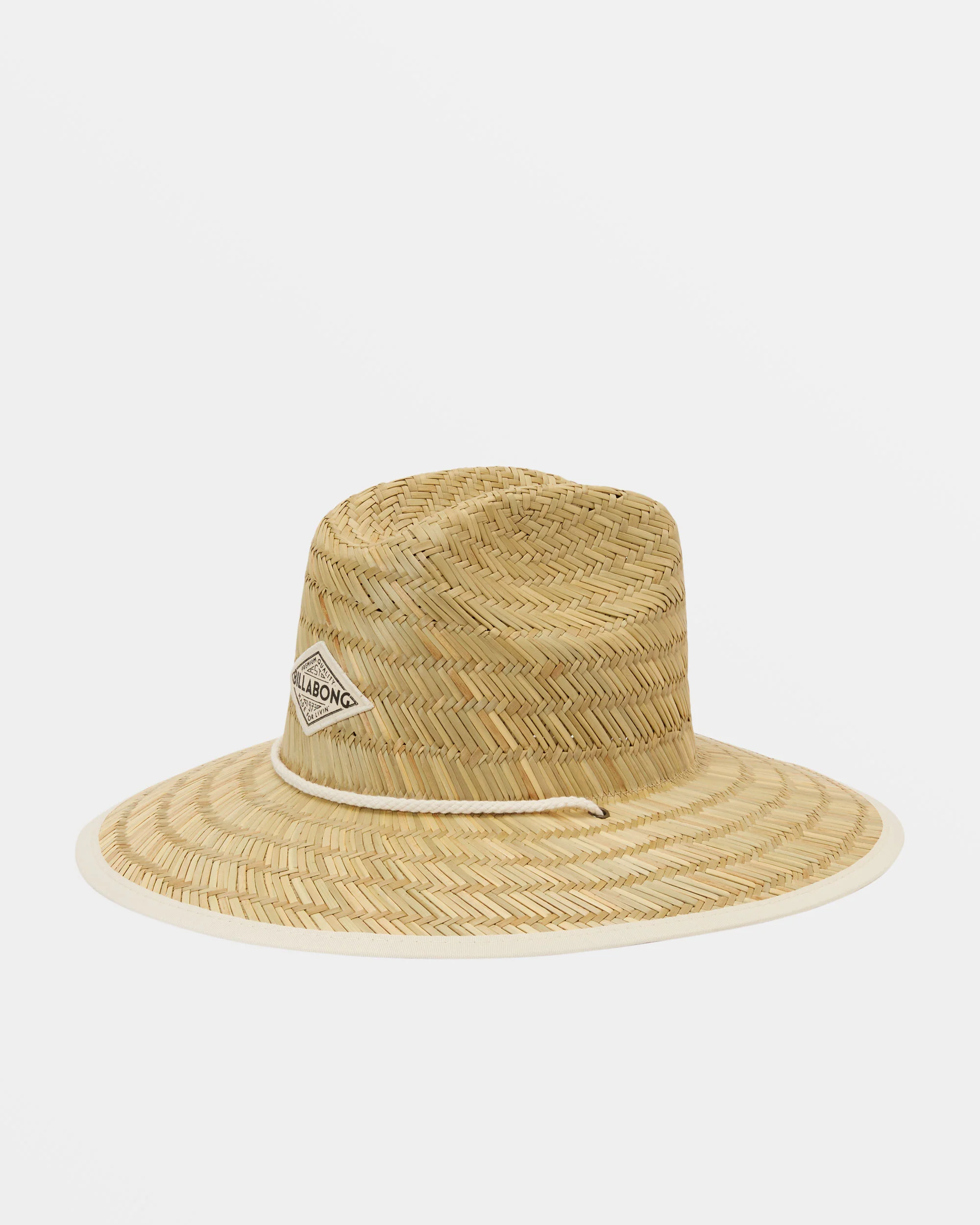 Billabong Tipton Straw Lifeguard Hat - Hemp 2 -Biliabong Outlet
