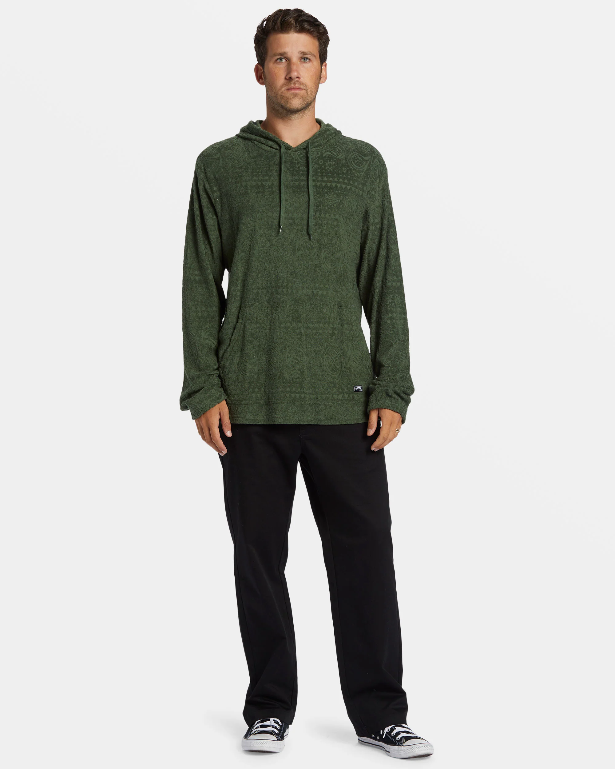 Billabong Flecker Hoodie - Fern -Biliabong Outlet