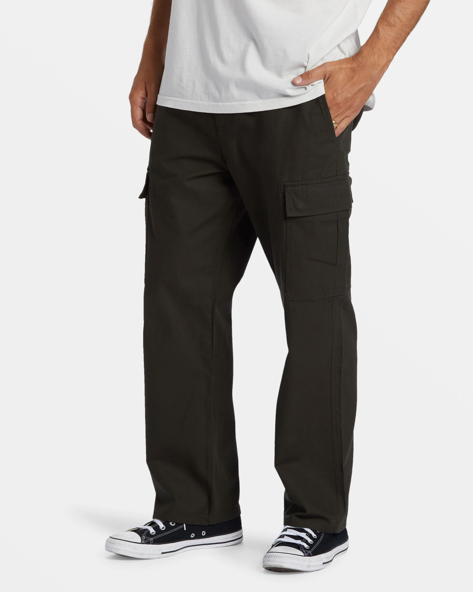 Billabong Combat Cargo Pants - Dark Military -Biliabong Outlet
