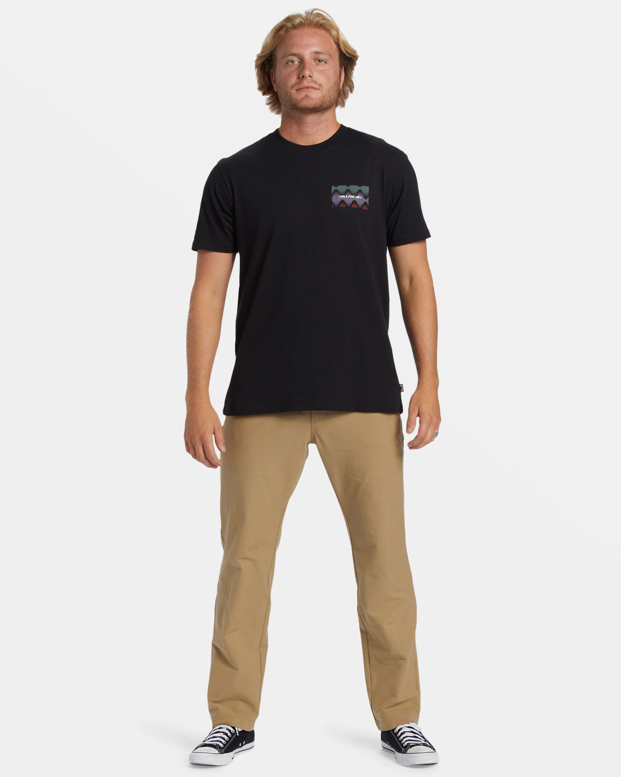 Billabong Segment T-Shirt - Black -Biliabong Outlet