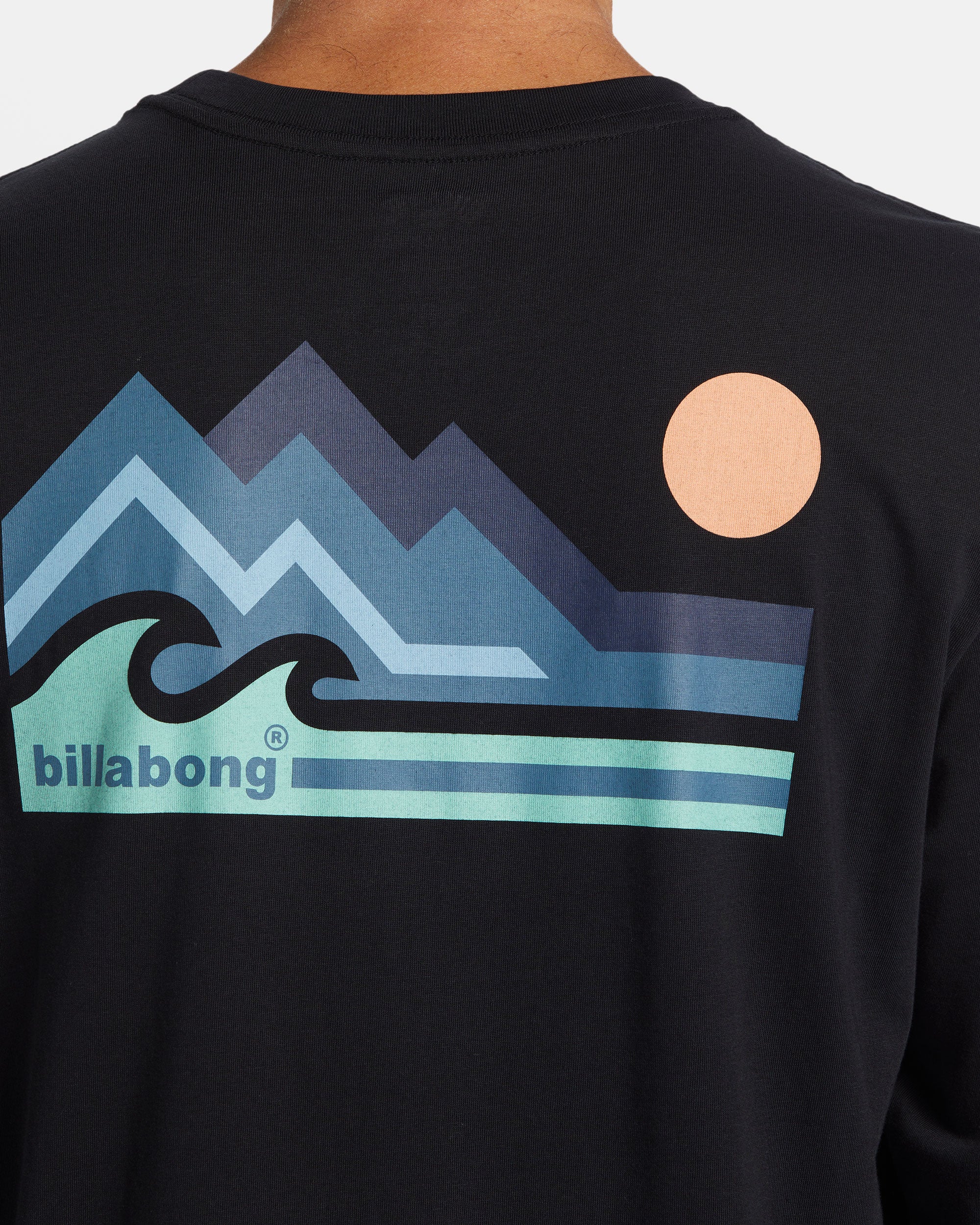 Billabong Range Long Sleeve T-shirt - Black -Biliabong Outlet