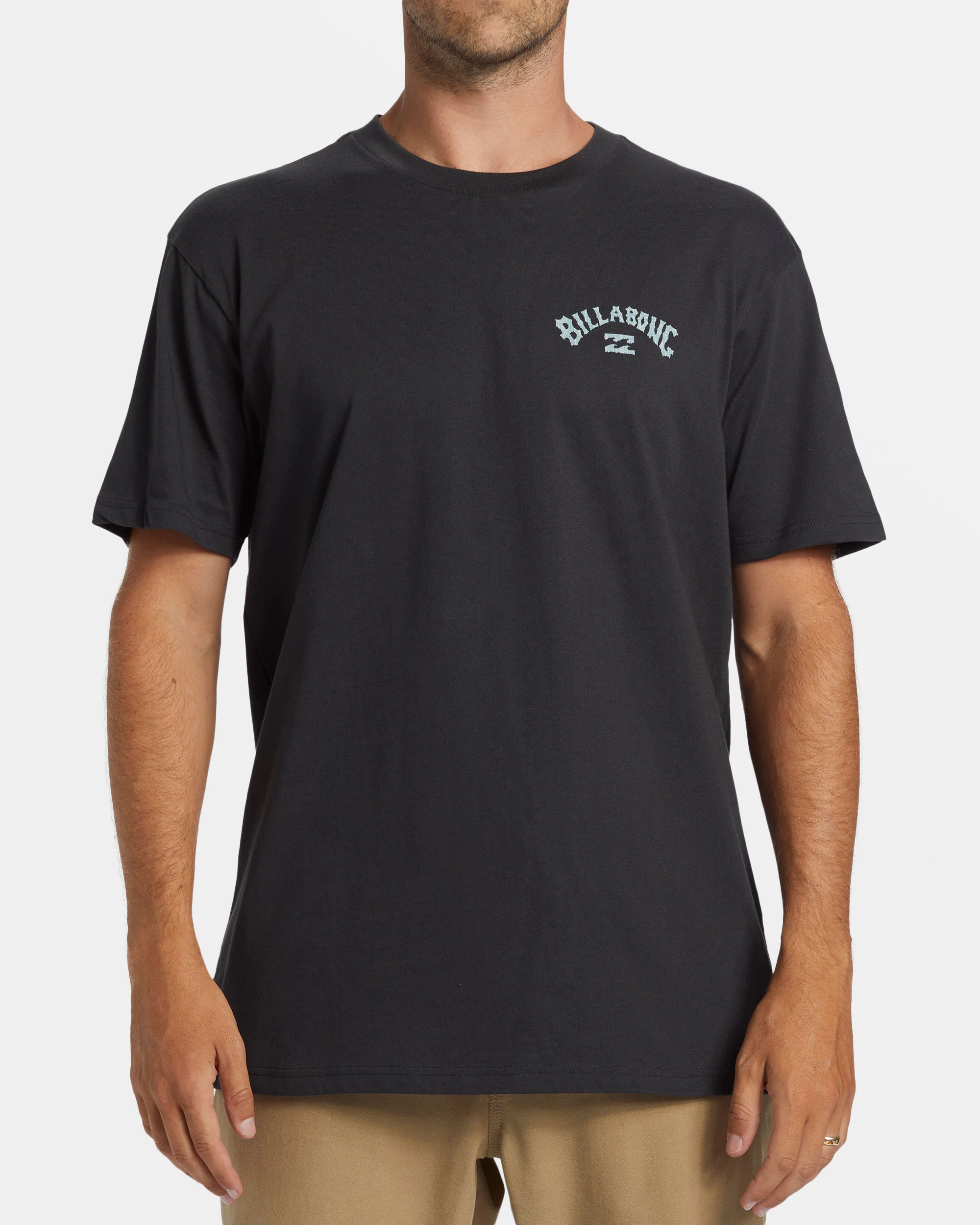 Billabong Arch Fill T-shirt - Washed Black -Biliabong Outlet