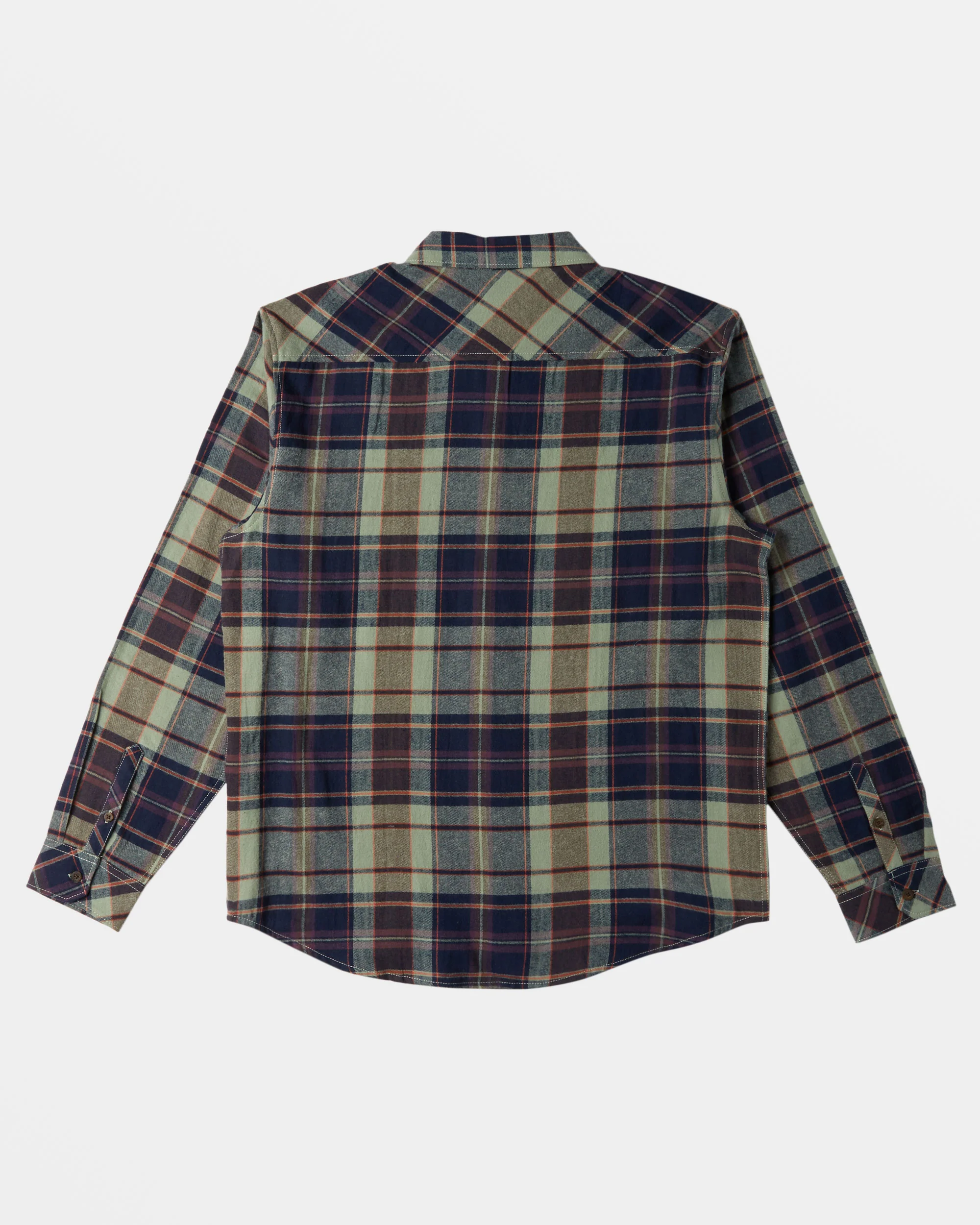 Billabong Coastline Flannel Shirt - Fern -Biliabong Outlet