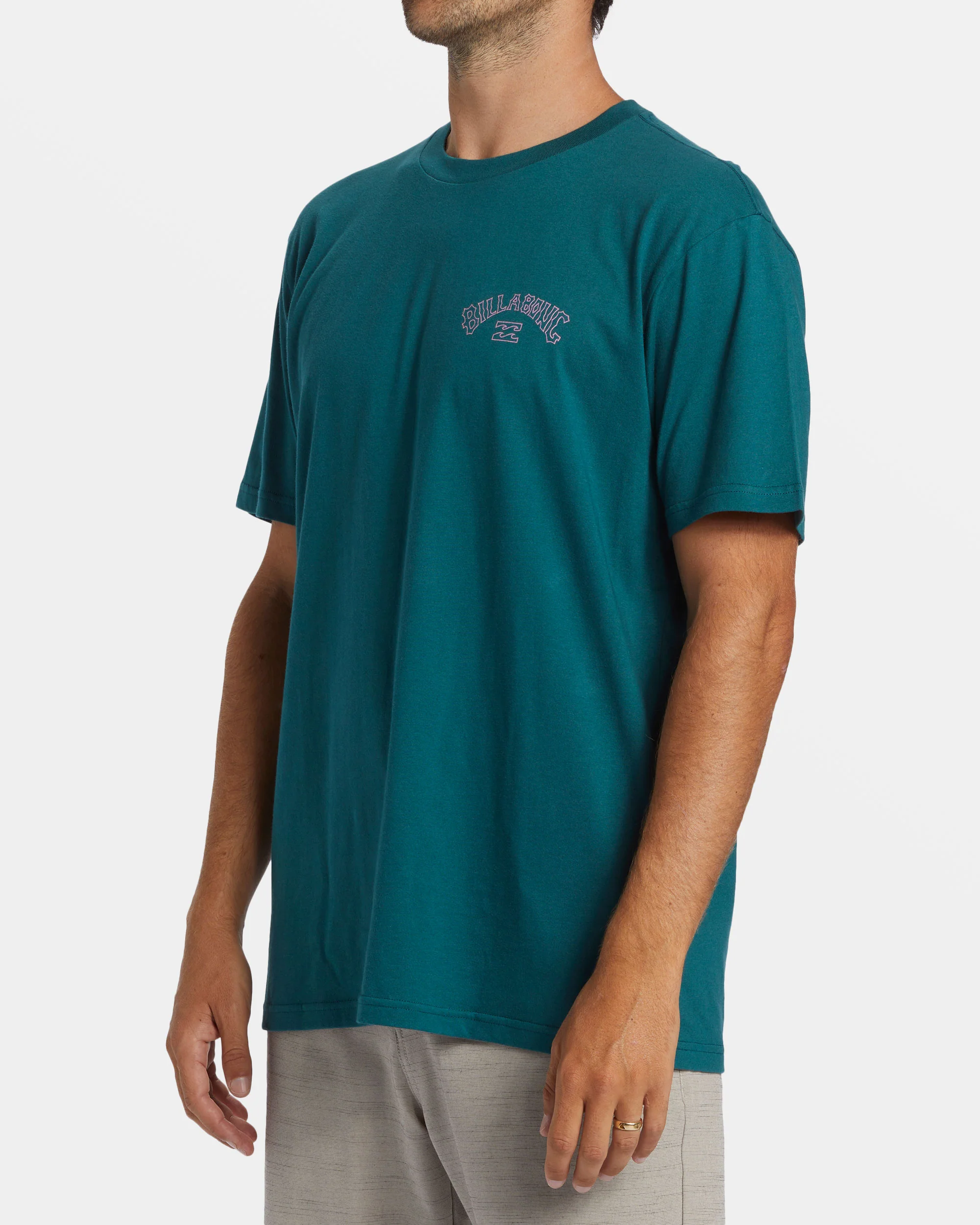 Billabong Arch Fill T-shirt - Real Teal -Biliabong Outlet