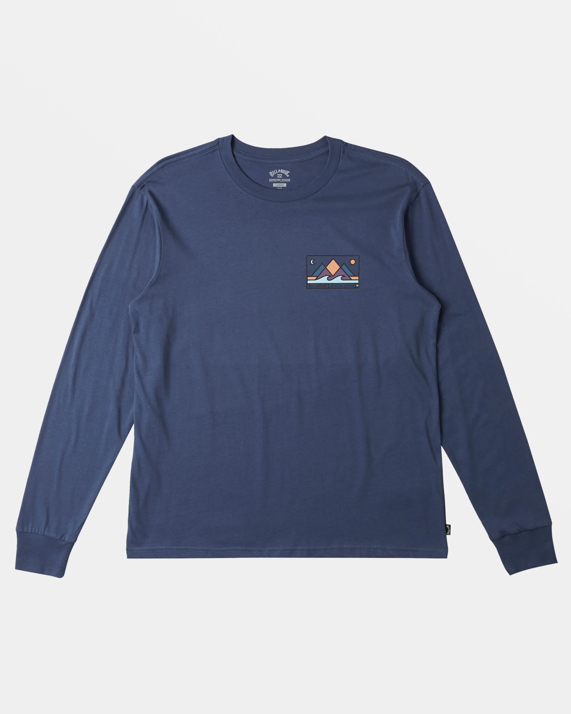 Billabong Range Long Sleeve T-shirt - Slate Blue -Biliabong Outlet