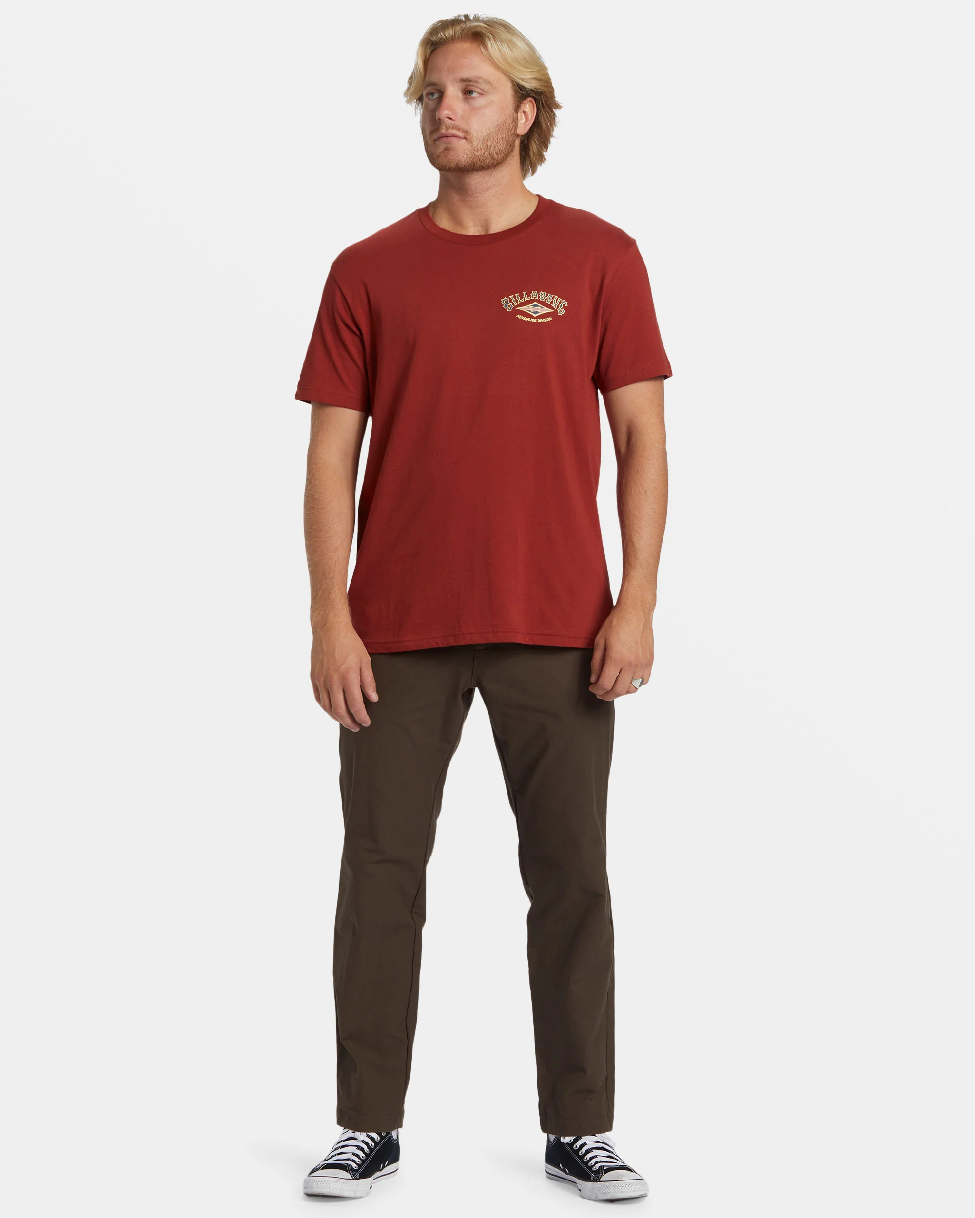 Billabong Arch T-Shirt - Sangria -Biliabong Outlet