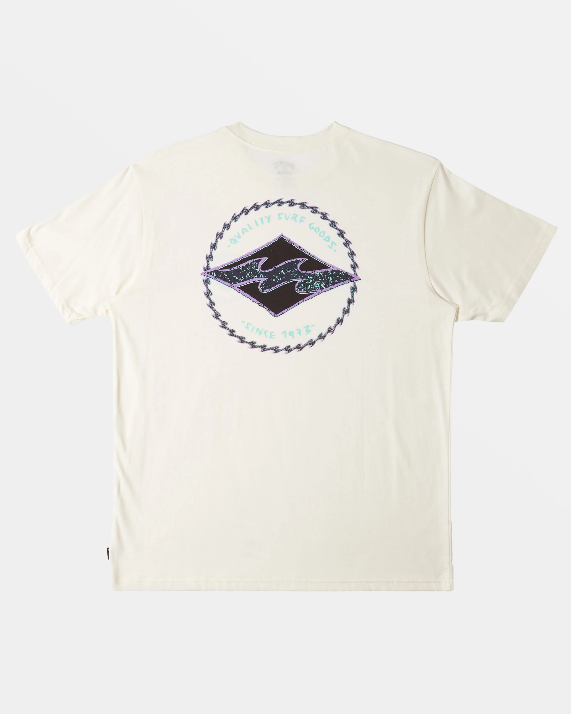 Billabong Rotor Diamond T-Shirt - Off White -Biliabong Outlet