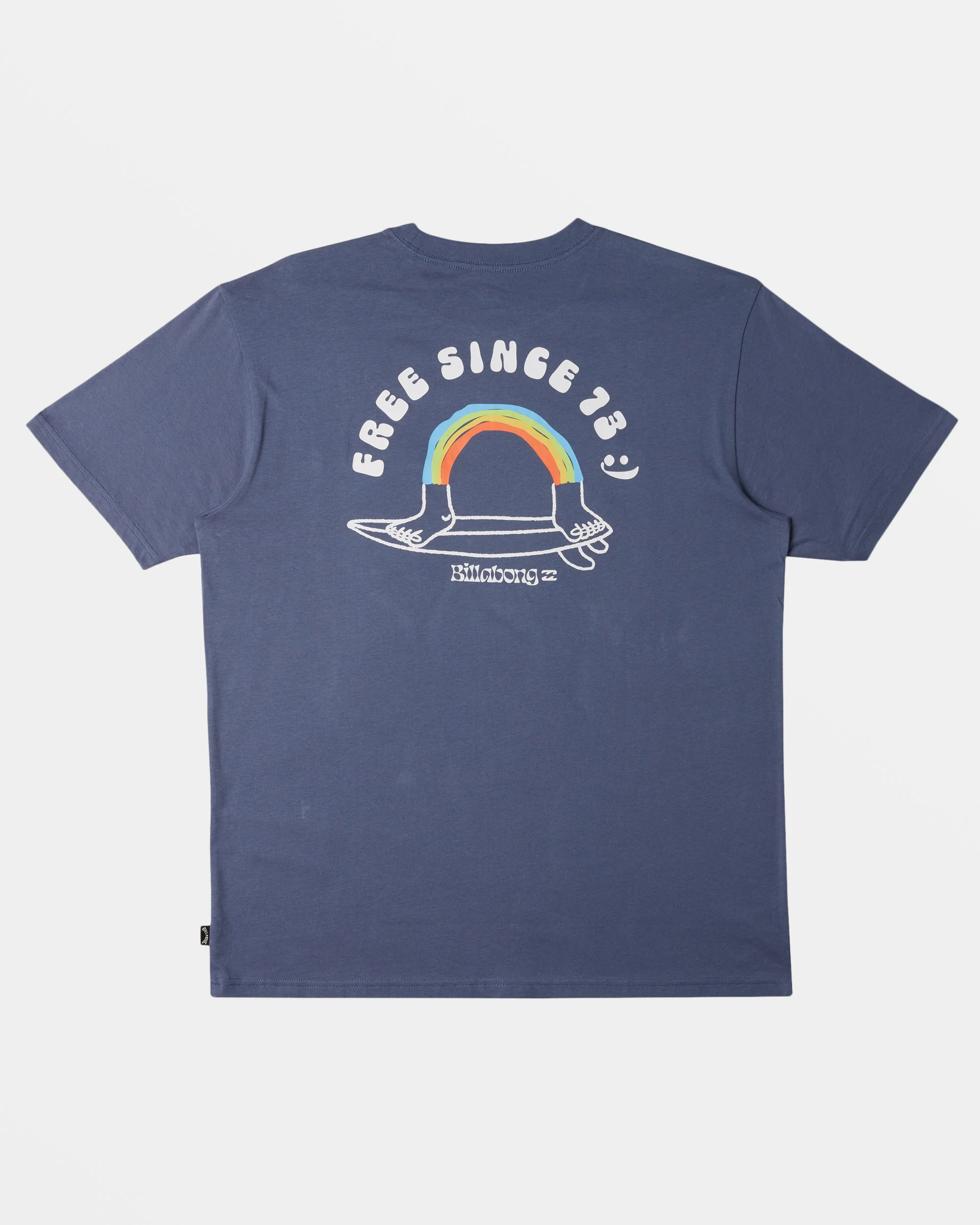 Billabong Funghi Pocket T-shirt - Slate Blue -Biliabong Outlet