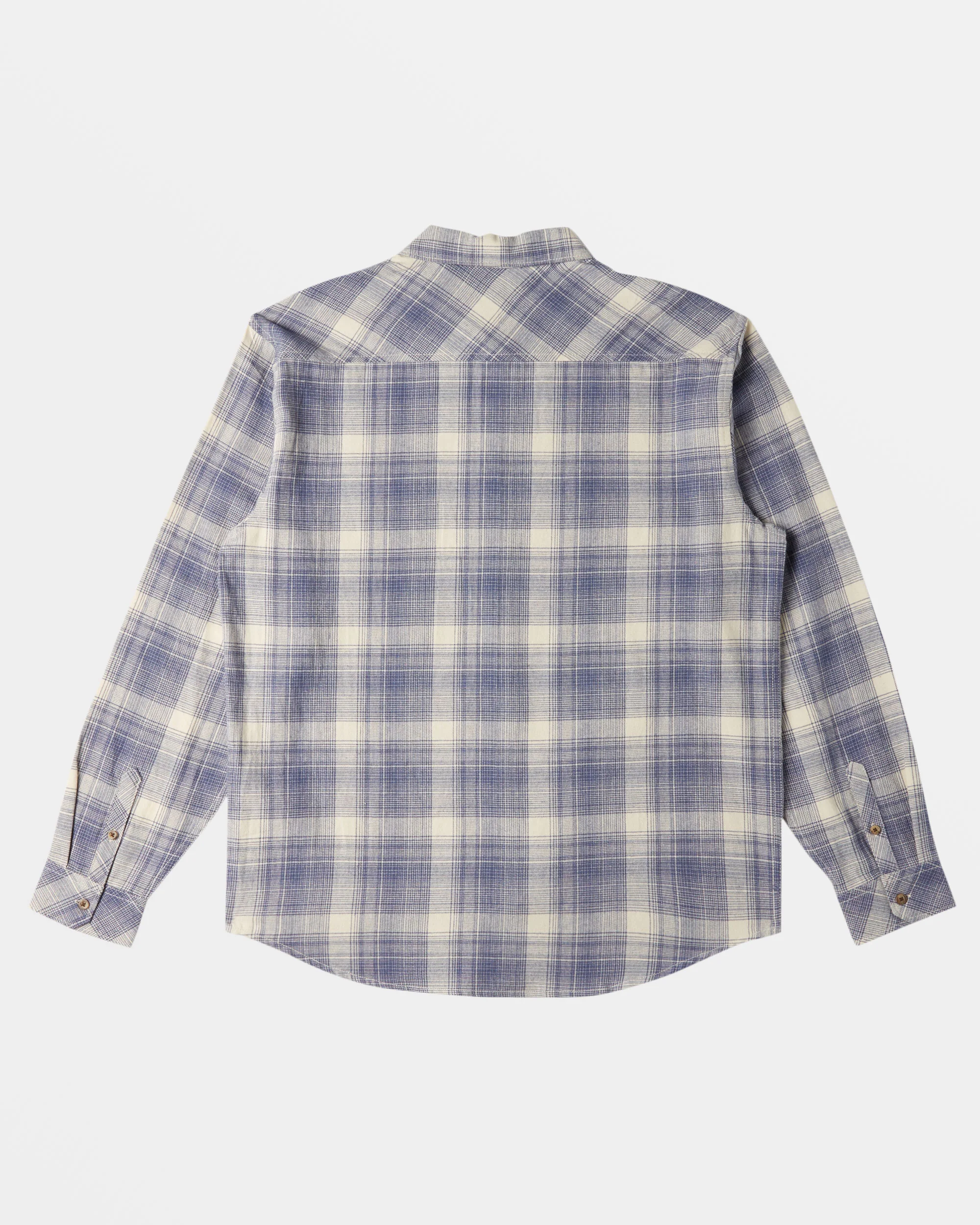 Billabong Coastline Flannel Shirt - Slate Blue -Biliabong Outlet