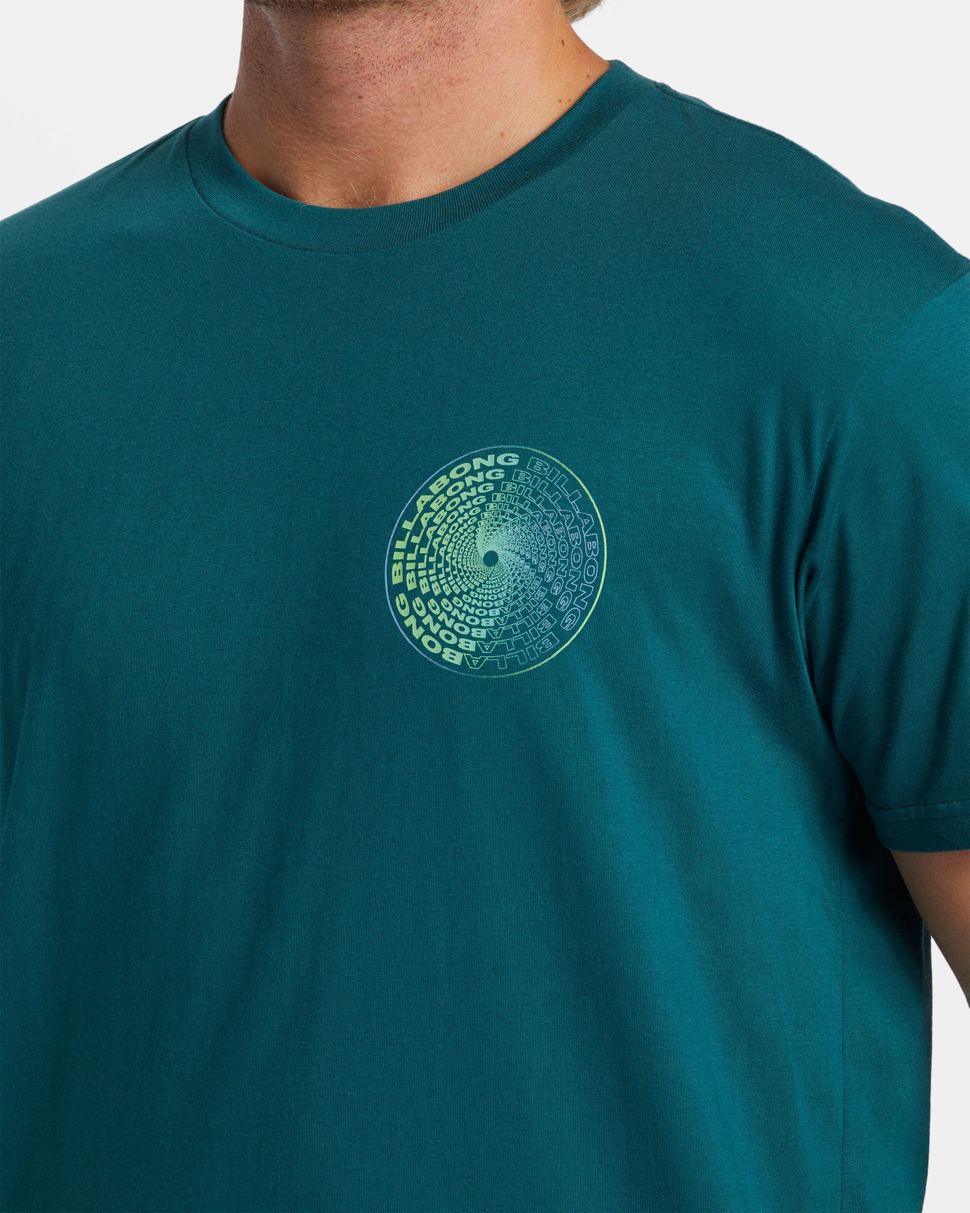 Billabong Swivel T-Shirt - Real Teal -Biliabong Outlet
