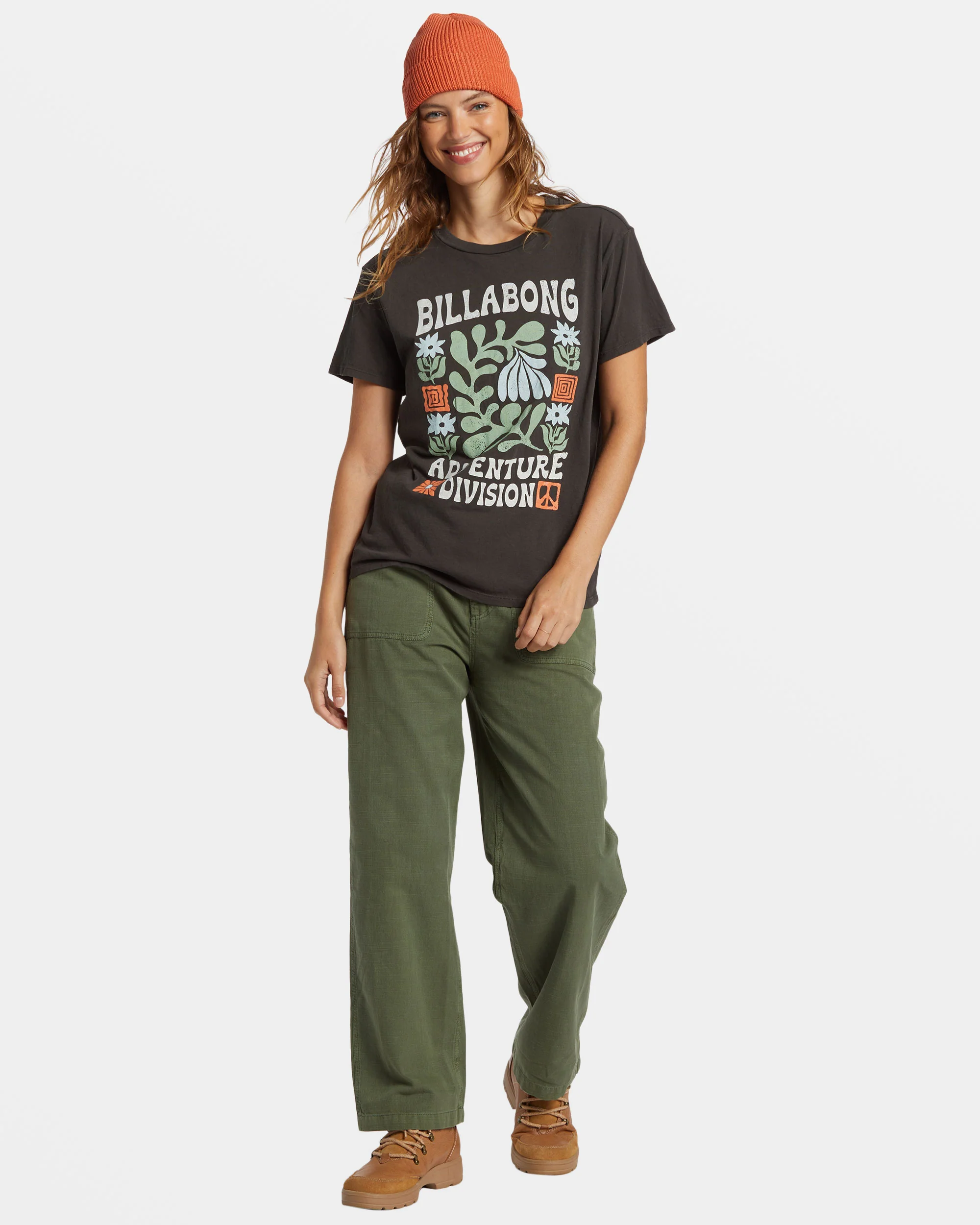 Billabong A/Div T-Shirt - Off Black -Biliabong Outlet