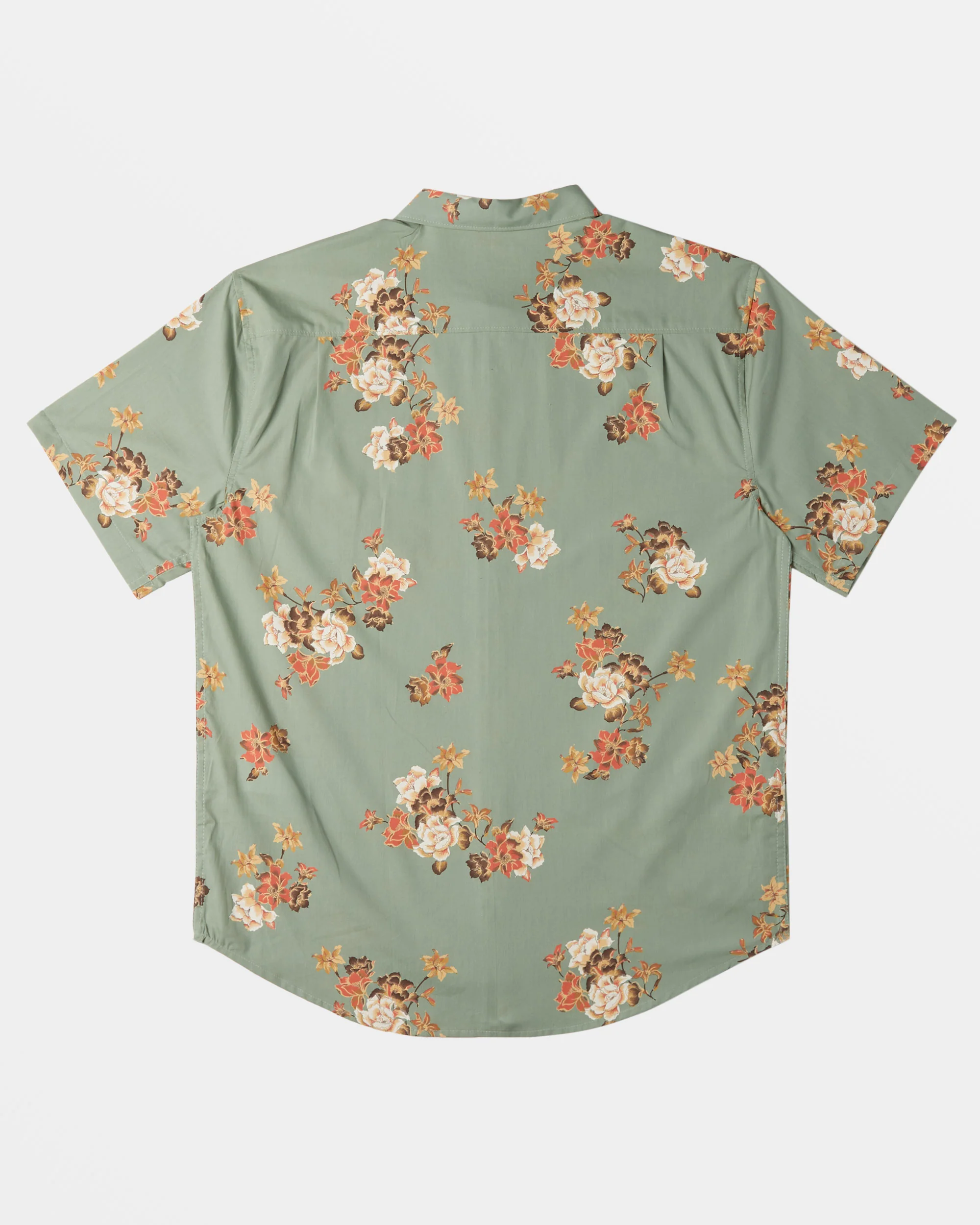 Billabong Sundays Mini Short Sleeve Shirt - Sage -Biliabong Outlet