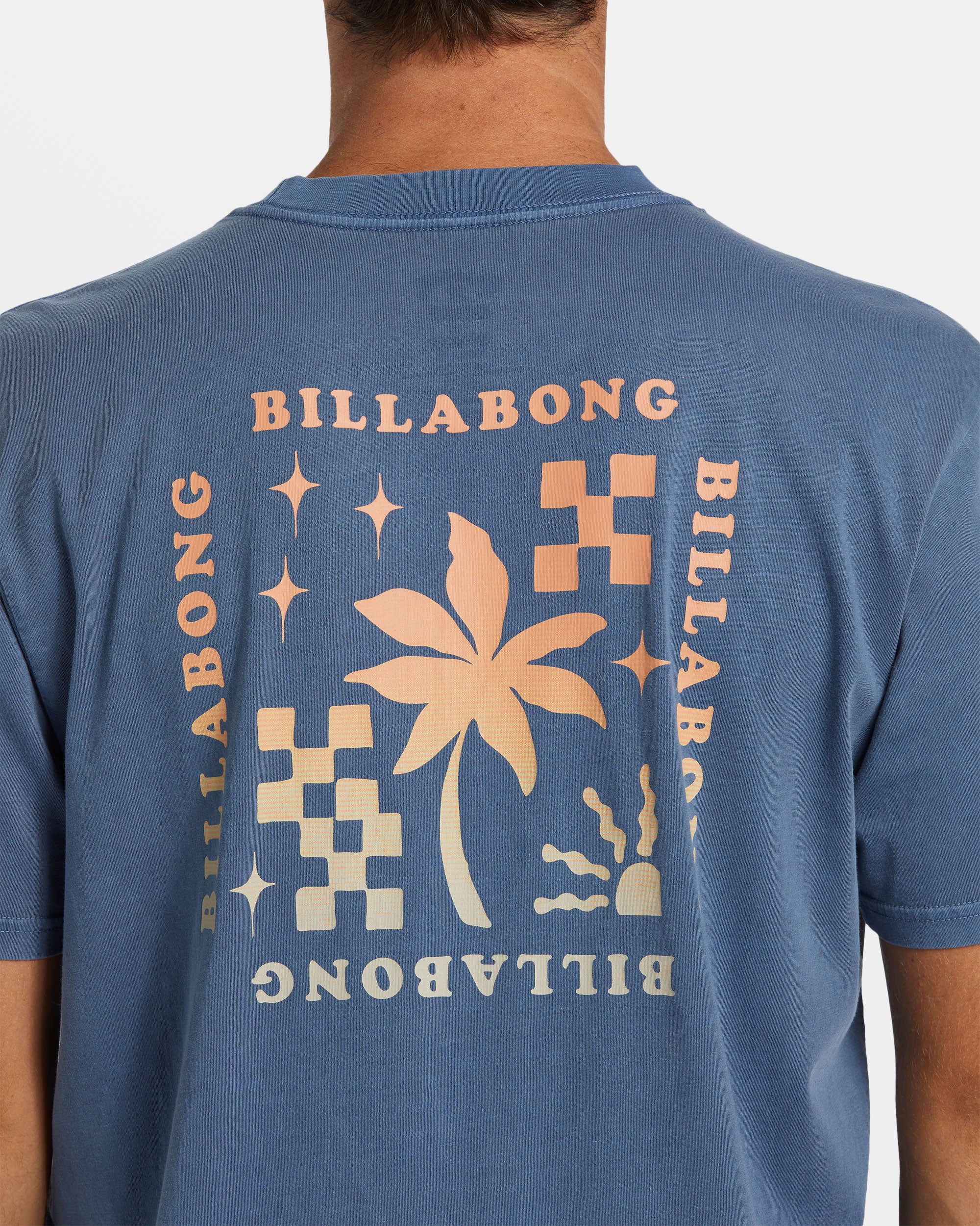 Billabong Vacay T-Shirt - Slate Blue -Biliabong Outlet
