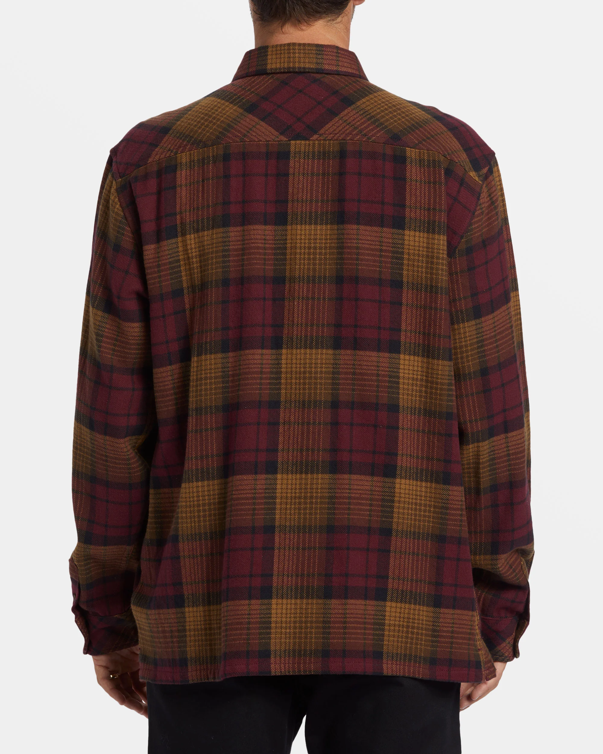 Billabong Offshore Flannel Shirt - Port -Biliabong Outlet