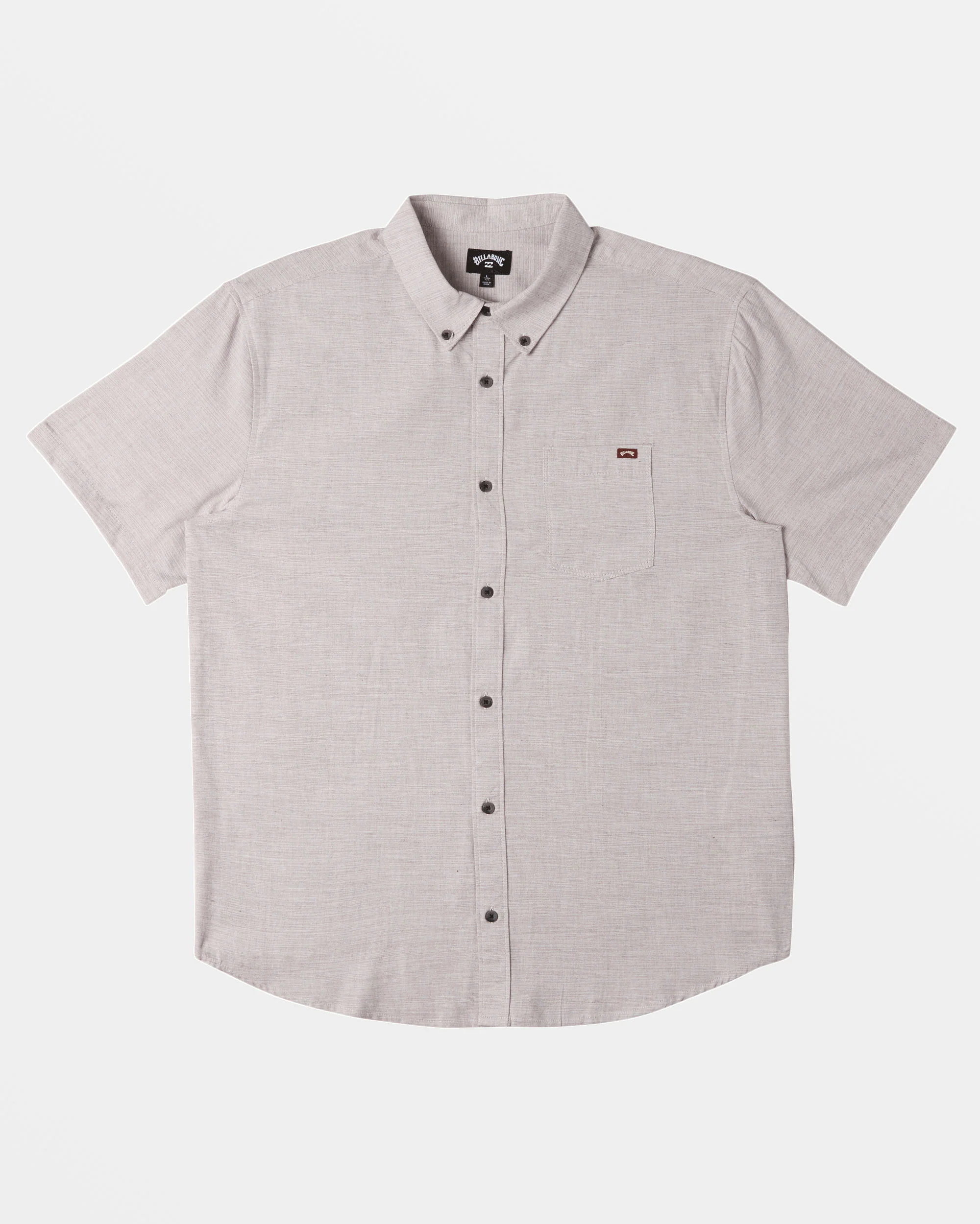 Billabong All Day Short Sleeve Shirt - Port Heather -Biliabong Outlet