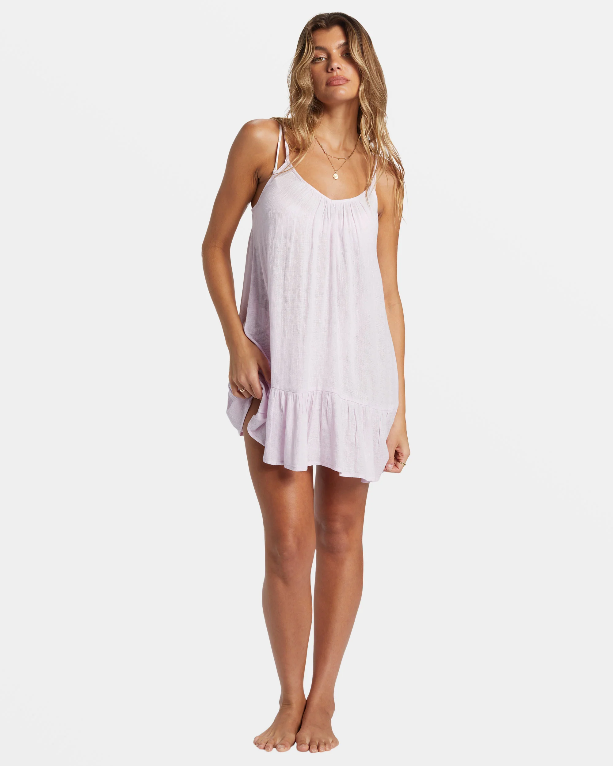Billabong Beach Vibes Beach Cover-Up - Iced Lavender -Biliabong Outlet