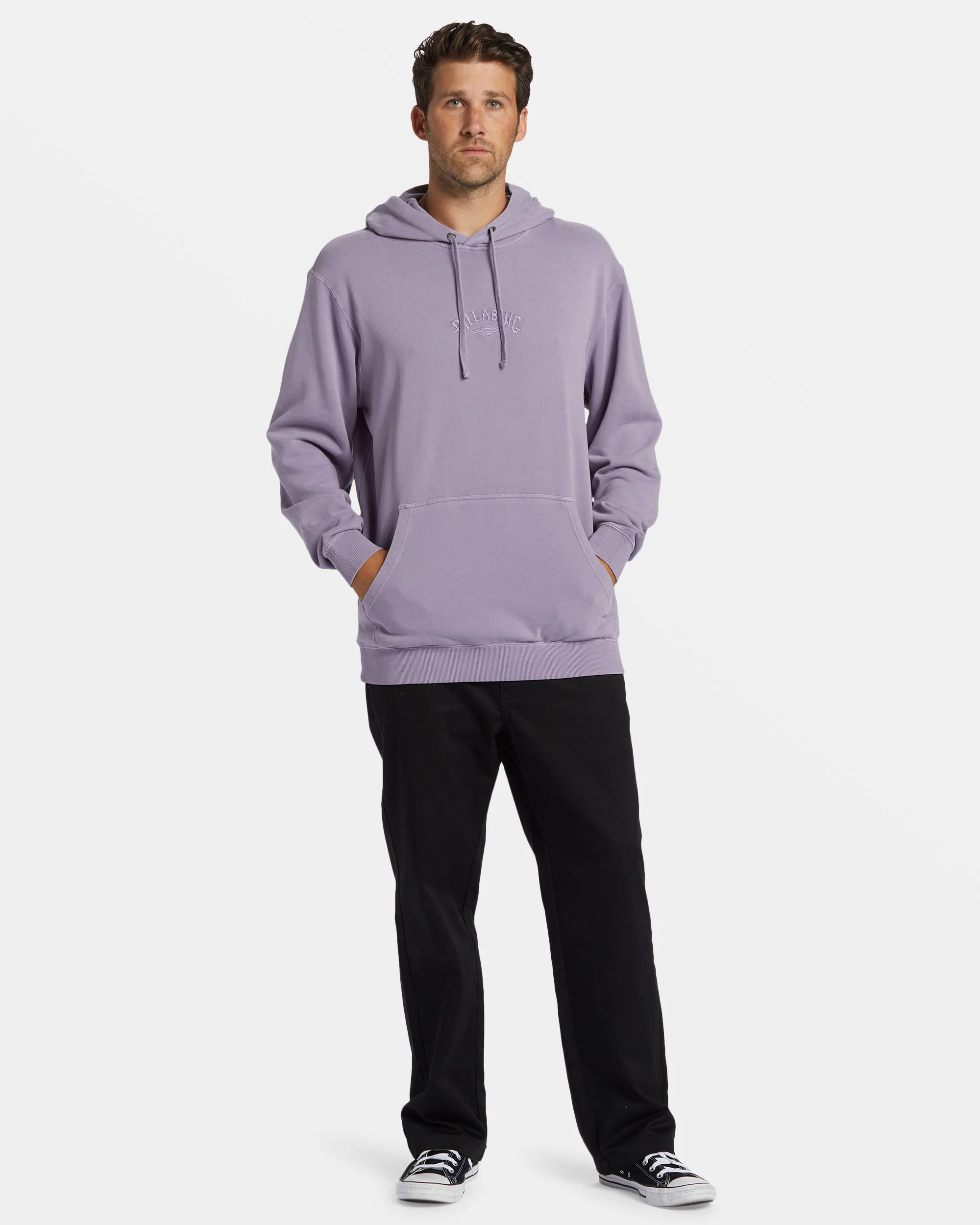 Billabong Wave Washed Hoodie - Purple Ash -Biliabong Outlet