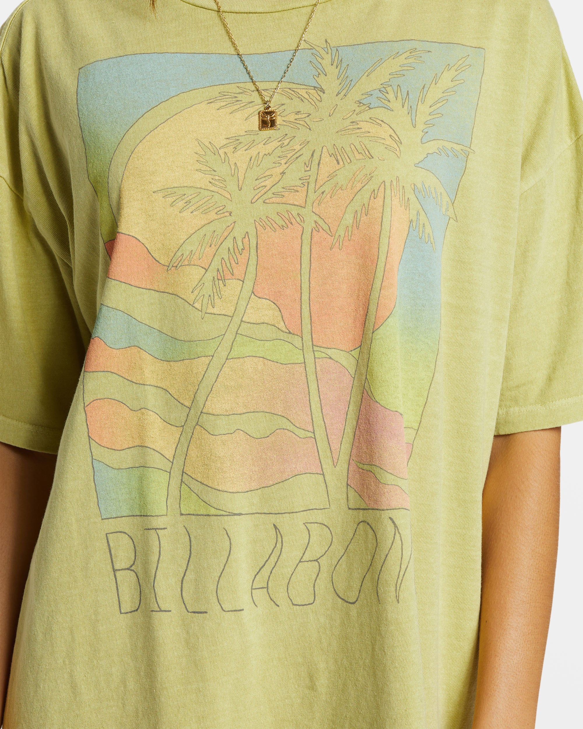 Billabong Extra Zesty T-Shirt - Lime Zest -Biliabong Outlet