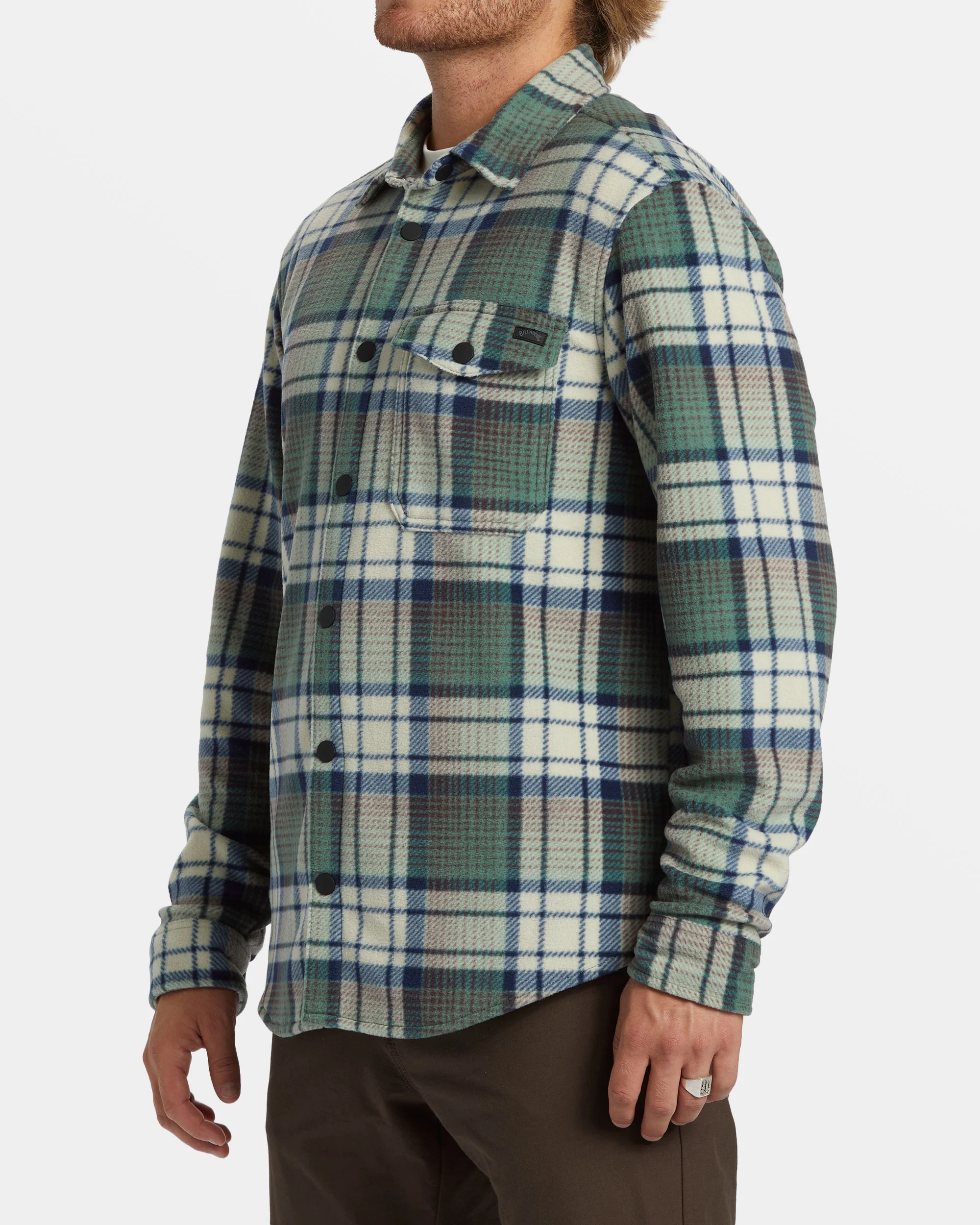 Billabong A/Div Furnace Flannel Shirt - Taupe -Biliabong Outlet