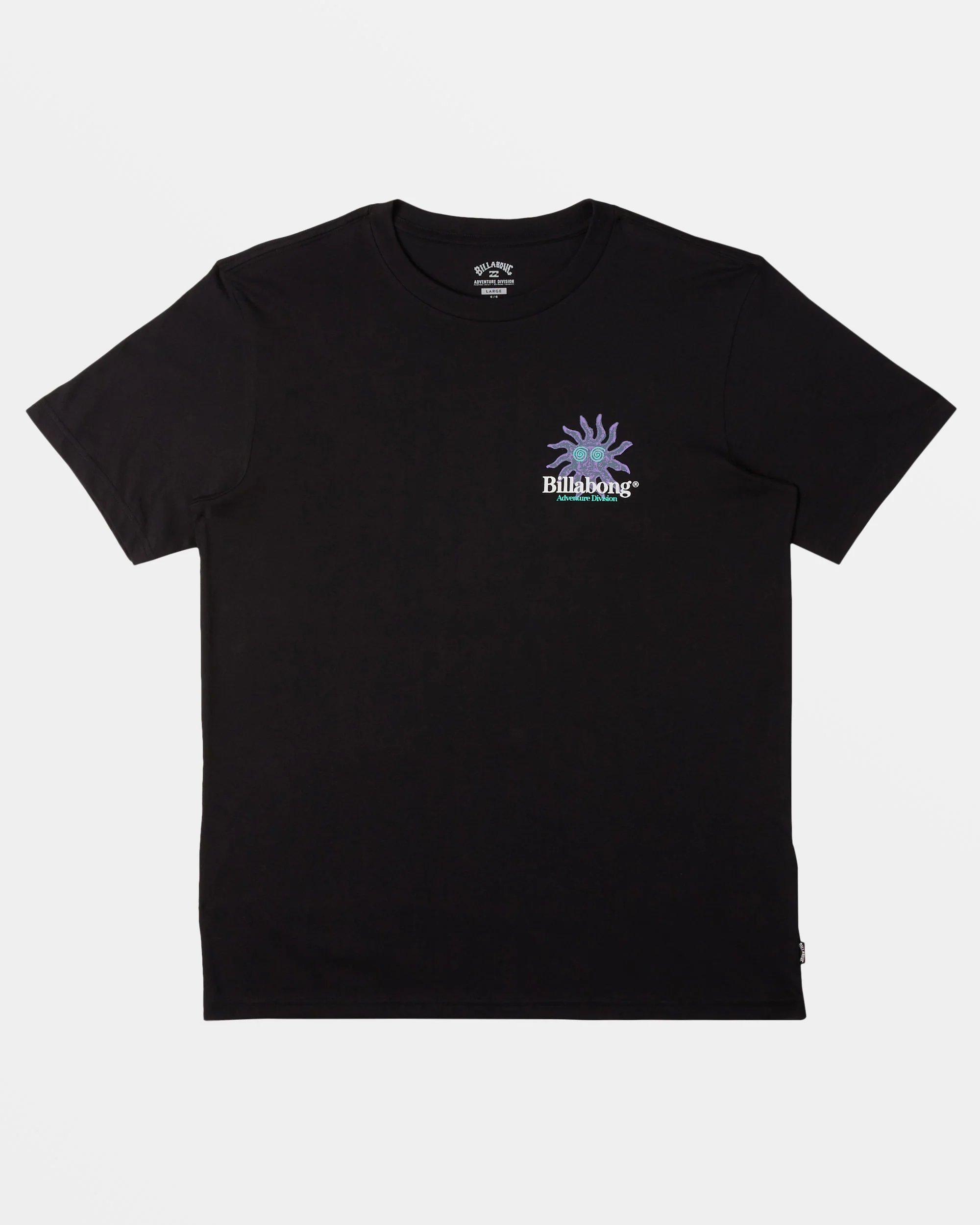 Billabong Up Rise T-Shirt - Black -Biliabong Outlet