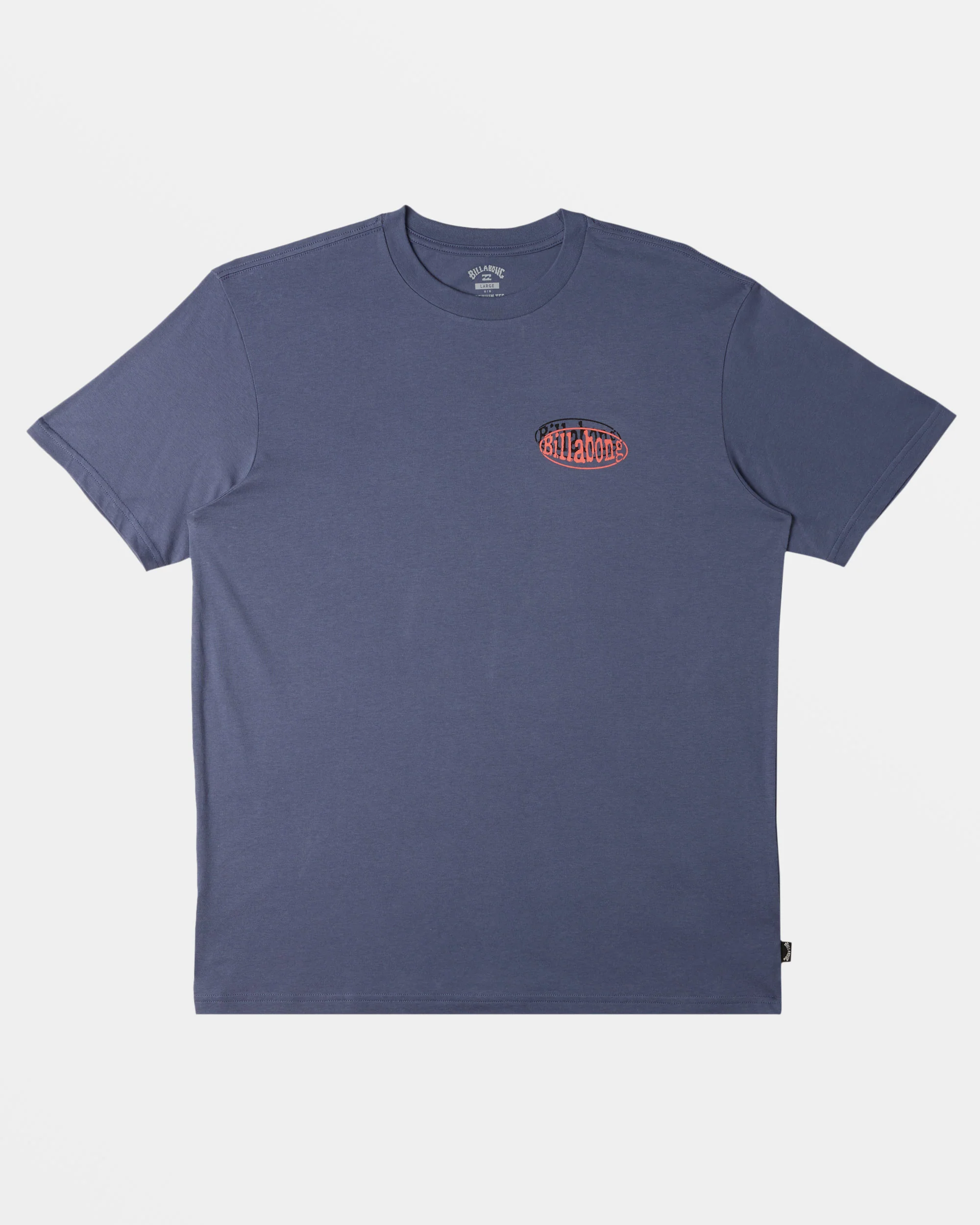 Billabong Segment T-Shirt - Slate Blue -Biliabong Outlet